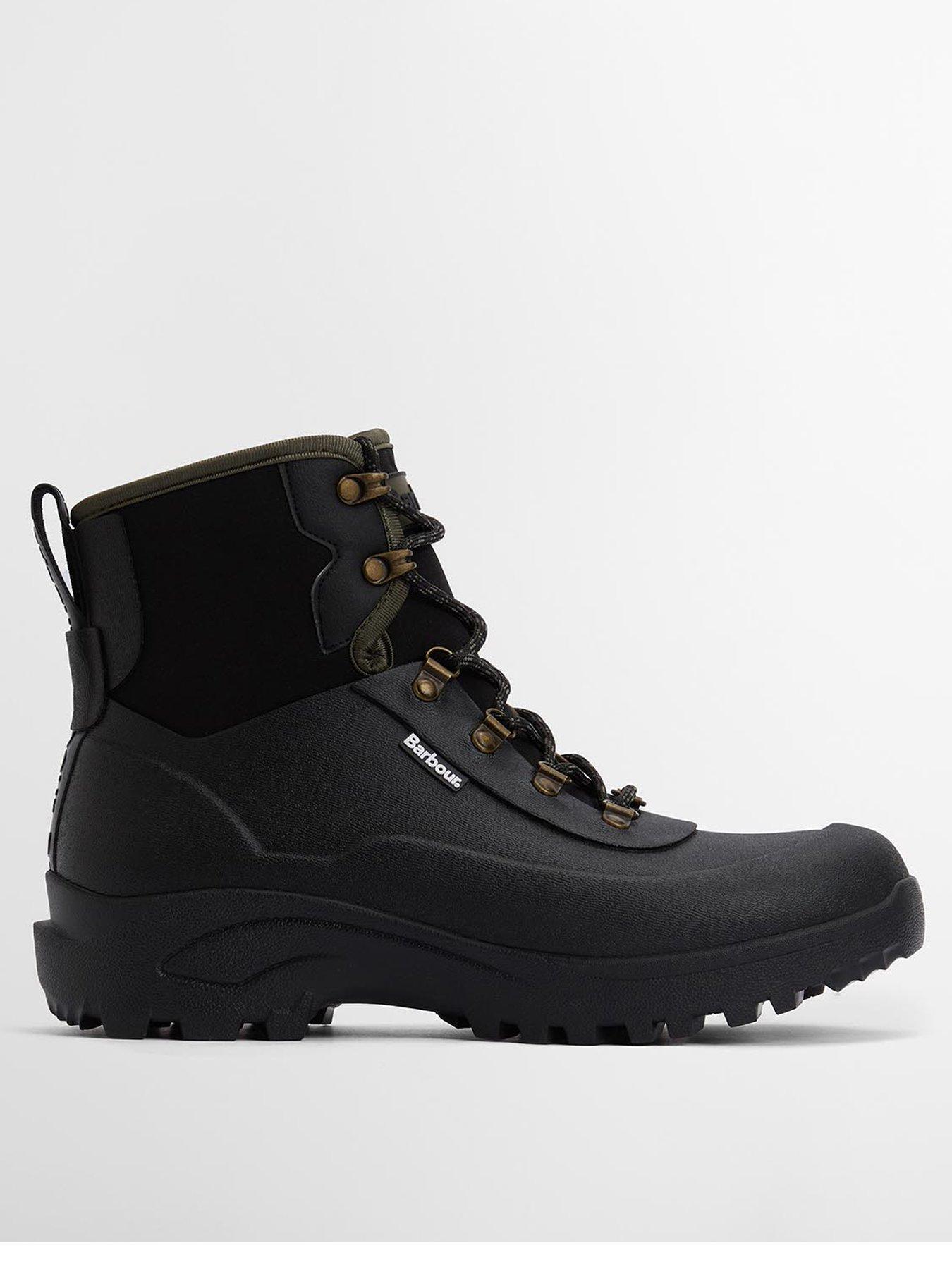 undefined Marlow Lace Up Wellington Boots - Black