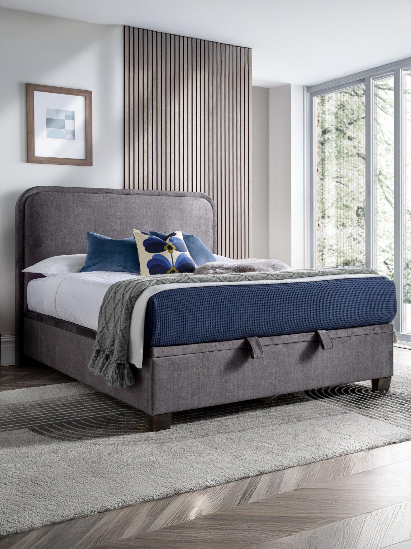 The Very Collection Robyn End Lift Up Storage Ottoman Bed with Airsprung Mattress Options (Buy  &  SAVE!)