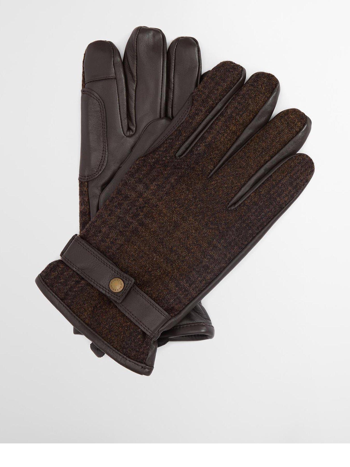 Barbour Barbour Deveron Tweed Knitted Gloves