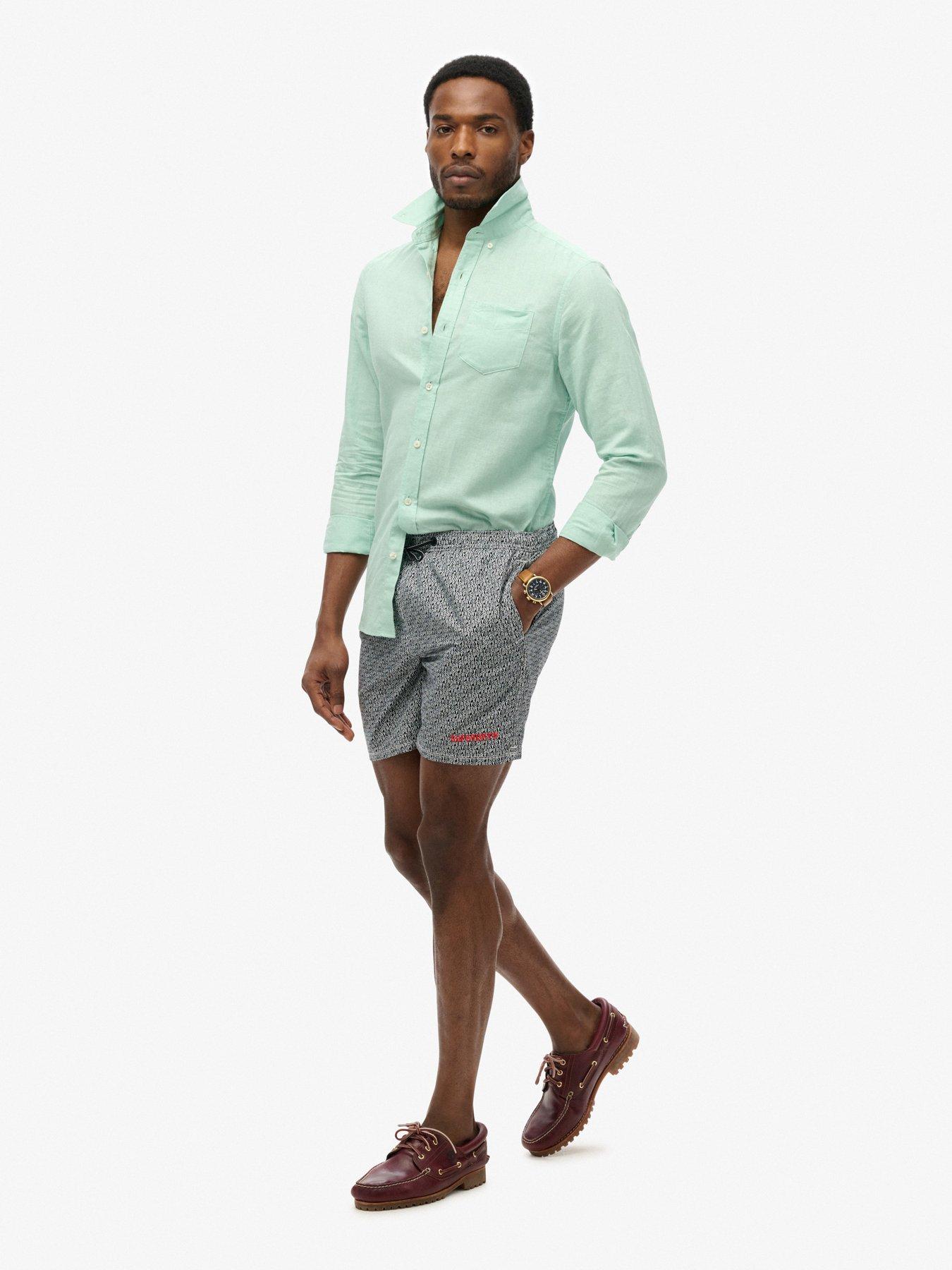 Image 5 of 6 of Superdry All Over Print 17-inch Swim Shorts