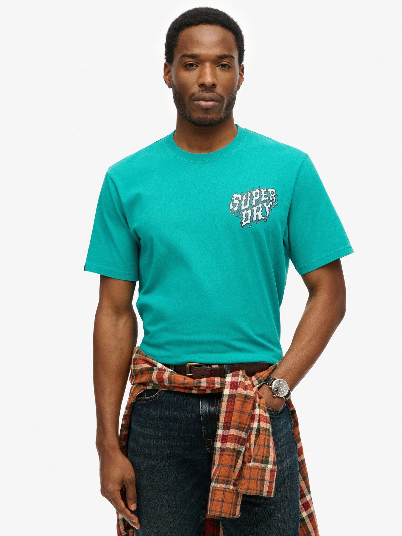 undefined Superdry Outdoor Narrative Back Graphic Loose Fit T-shirt