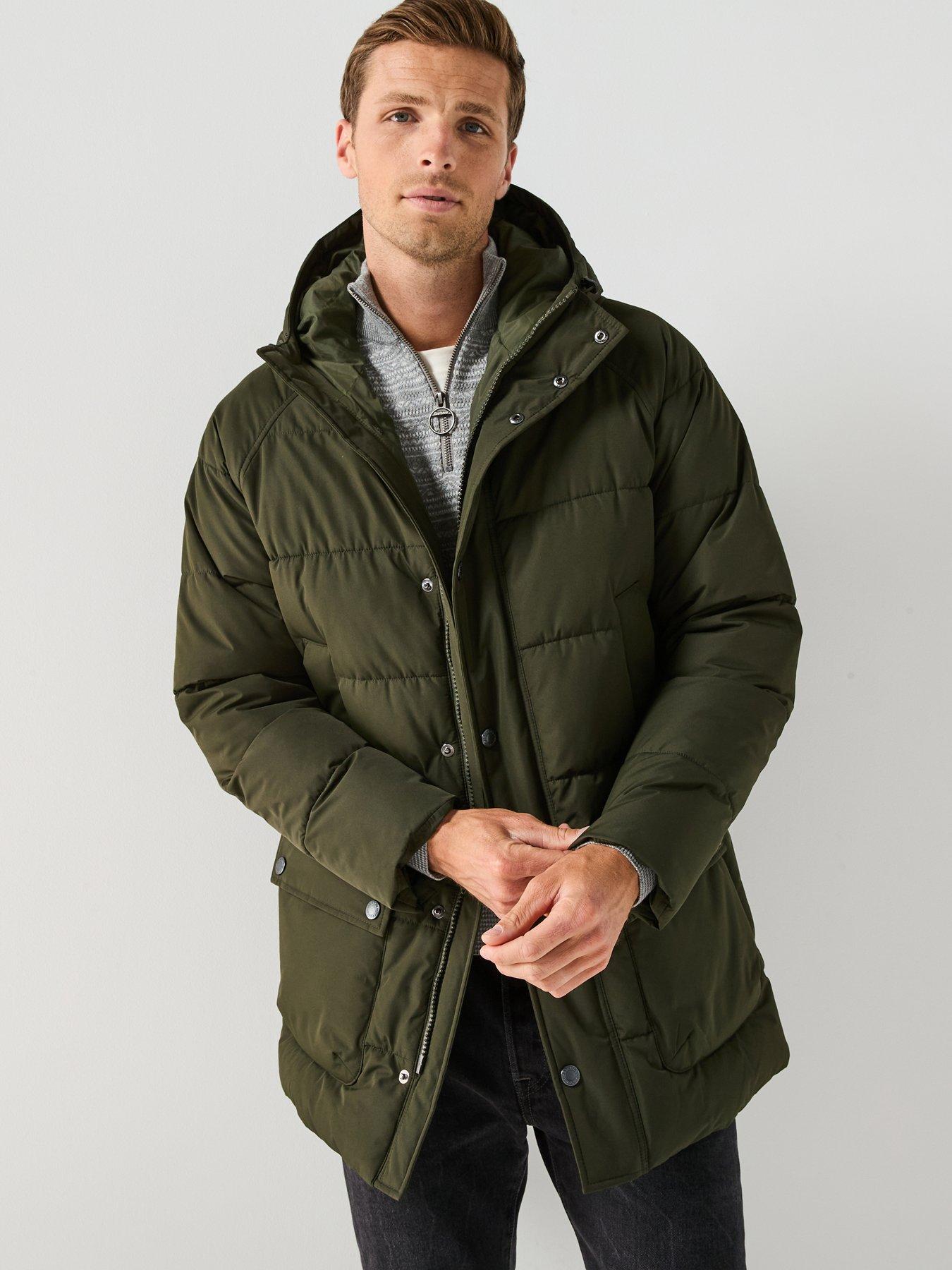 Barbour Hooded Bedale Padded Jacket - Green | Very