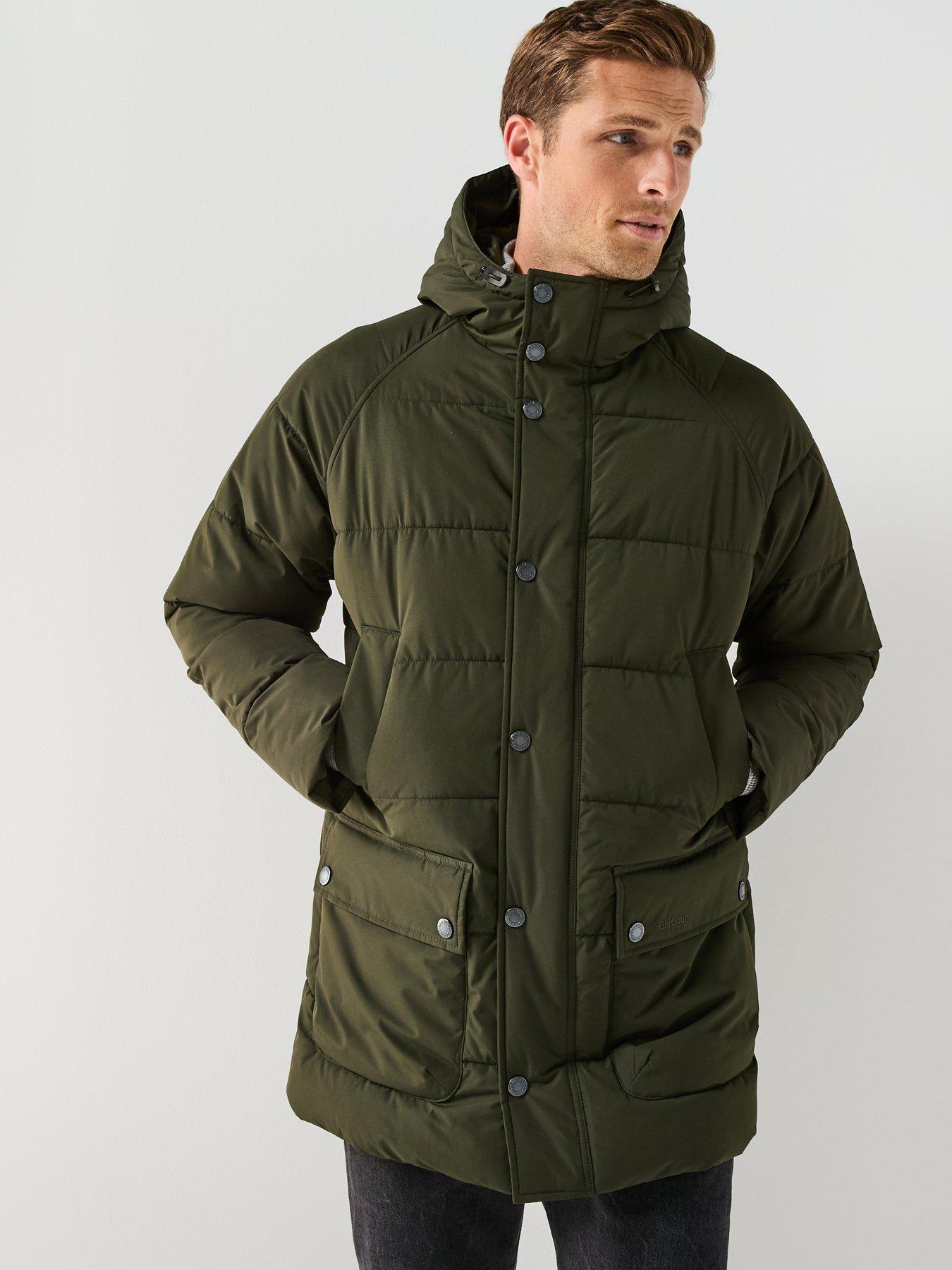 Barbour Hooded Bedale Padded Jacket - Green | Very