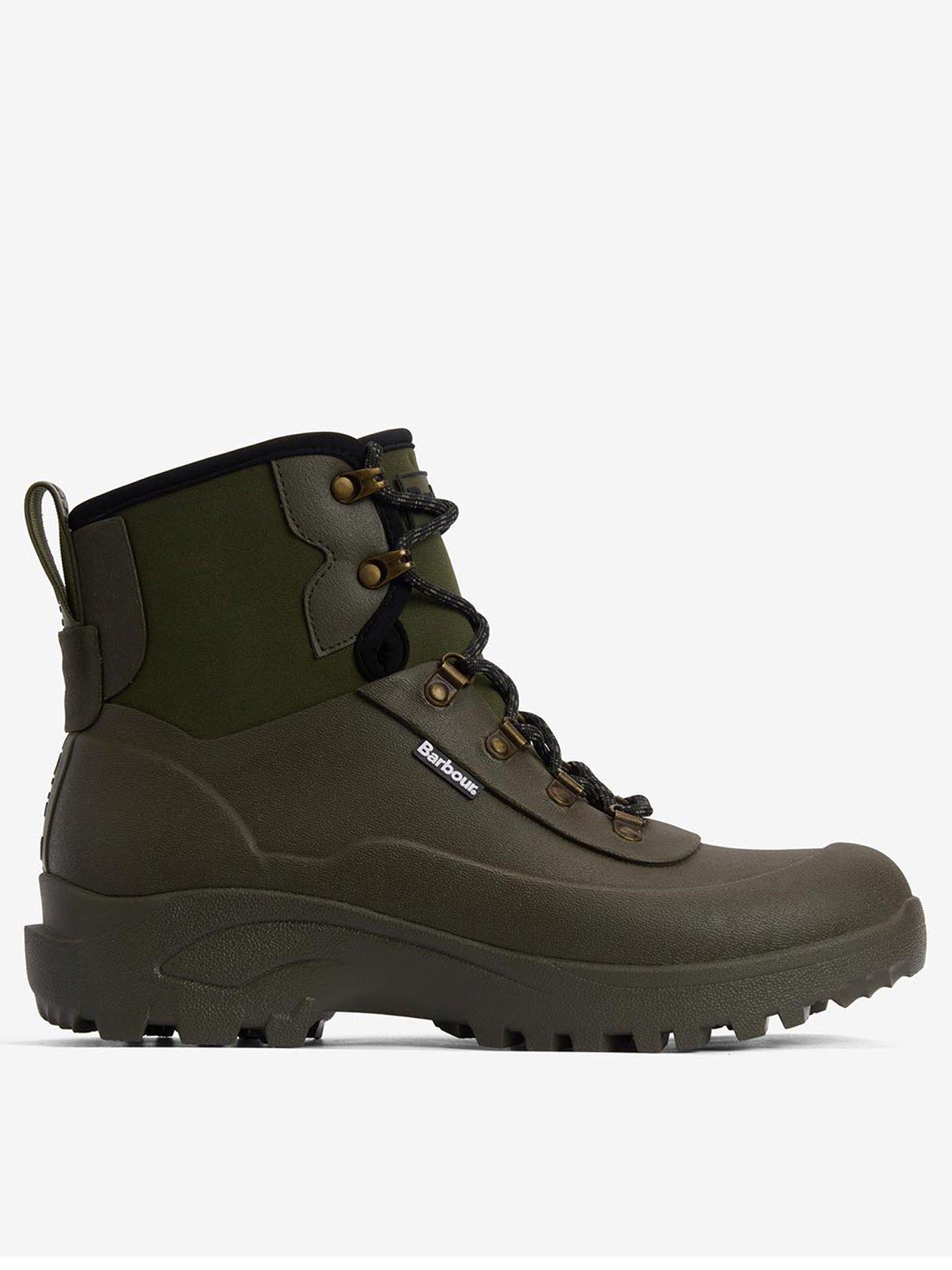 undefined Marlow Lace Up Wellington Boots - brown