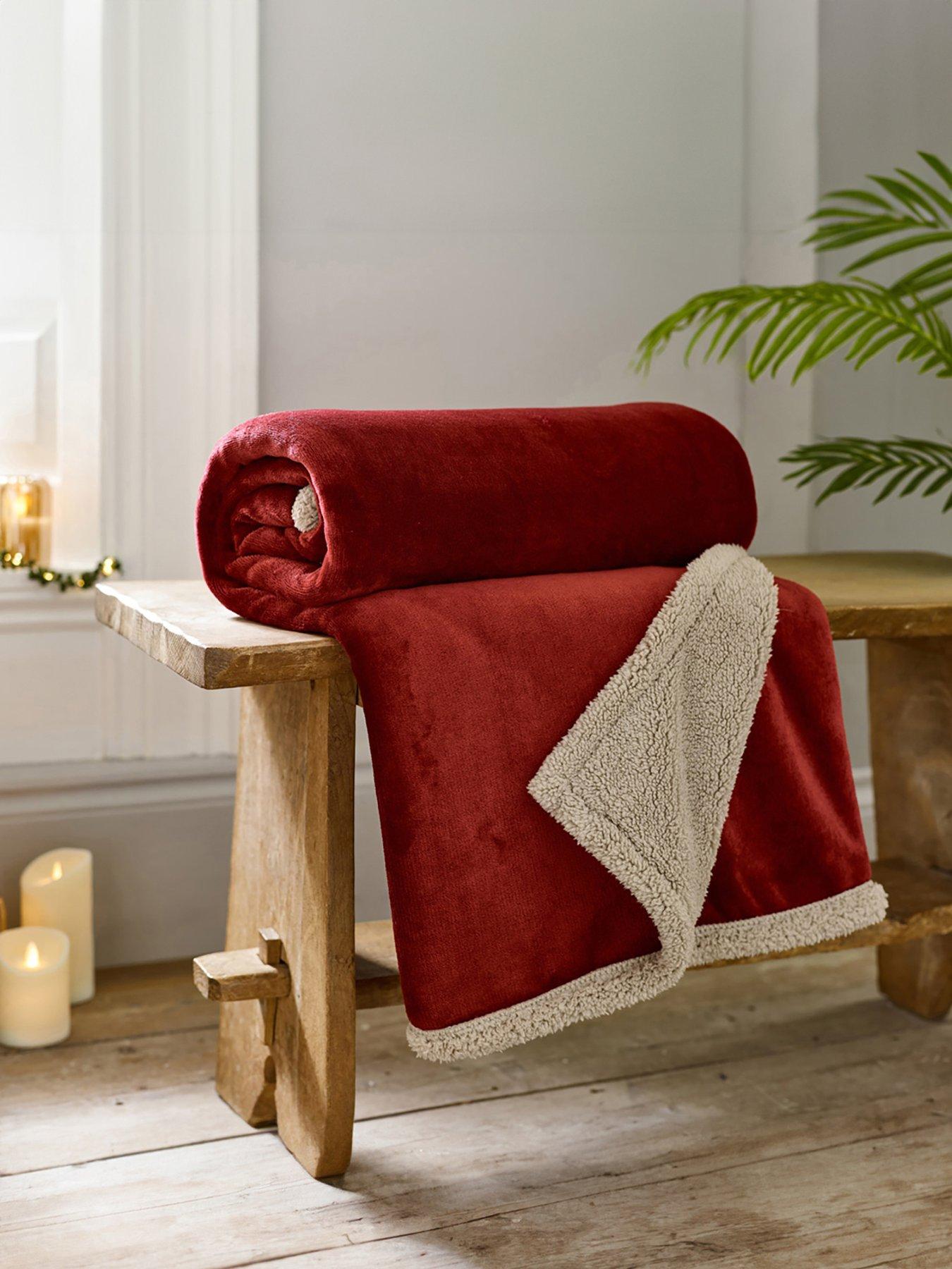 undefined Hazelwood Sherpa Throw 130x170cm