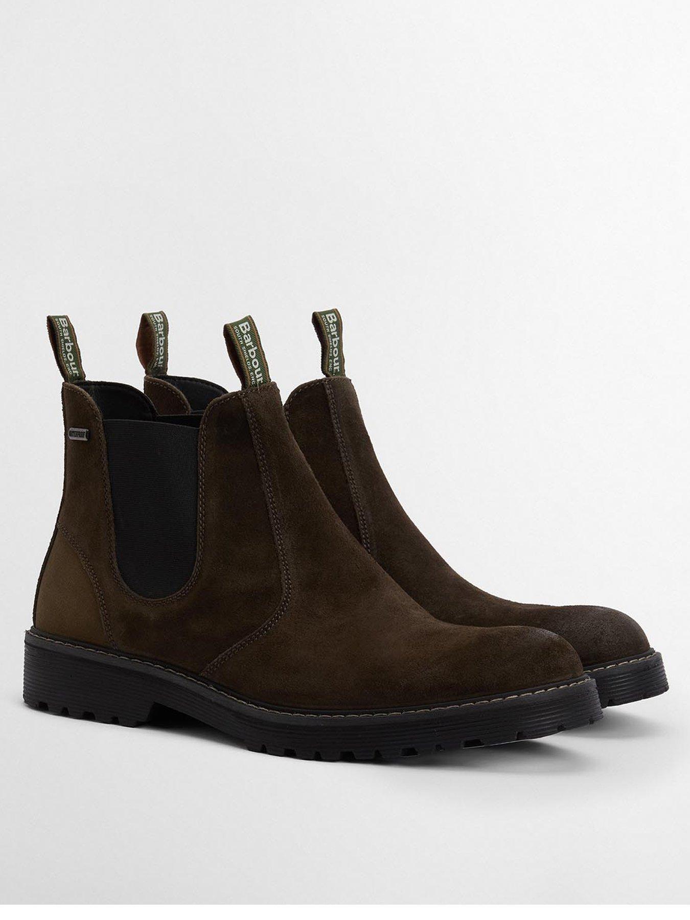 Image 2 of 6 of Barbour Patton Waterproof Chelsea Boots - Green
