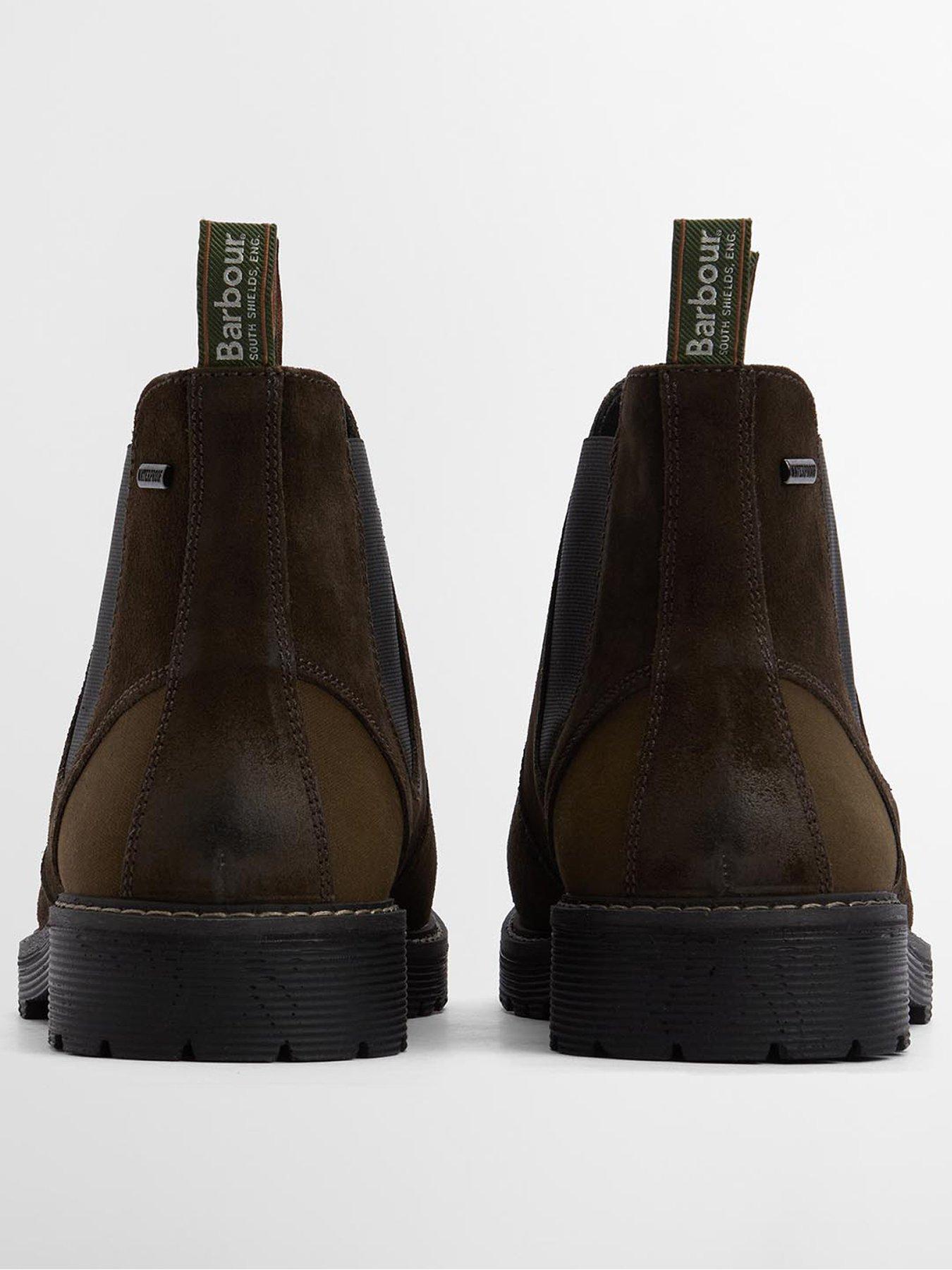 Image 3 of 6 of Barbour Patton Waterproof Chelsea Boots - Green