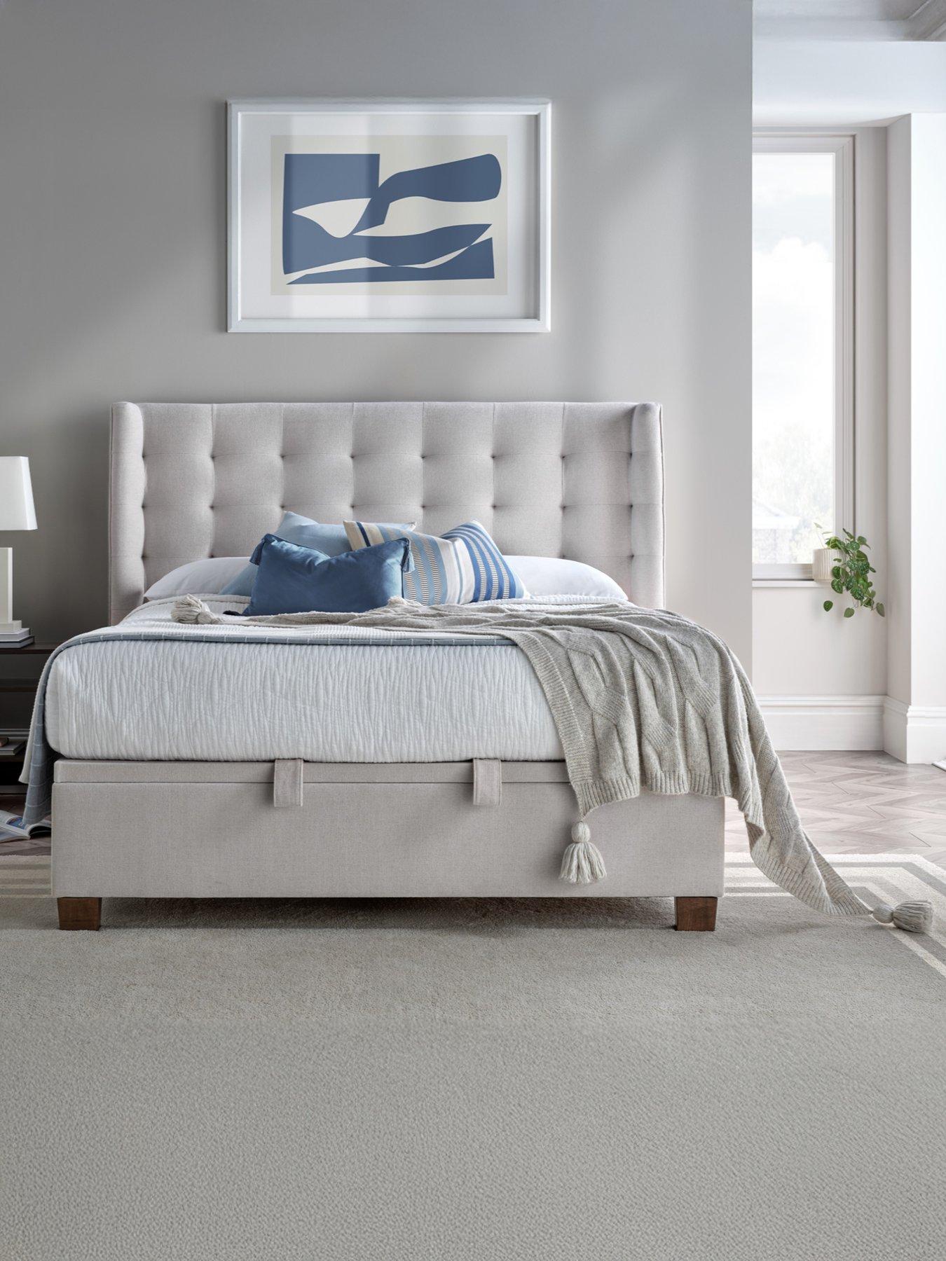undefined Hendrick Ottoman Bed with Airsprung Mattress Options