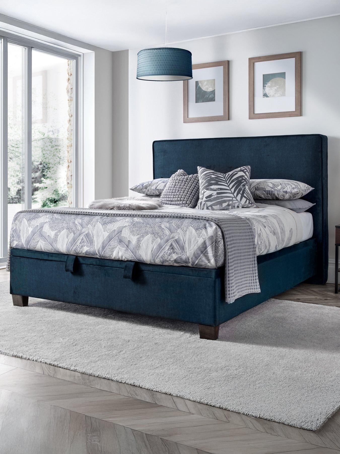undefined Fletcher King Ottoman Bed With Airsprung Platinum Mattress