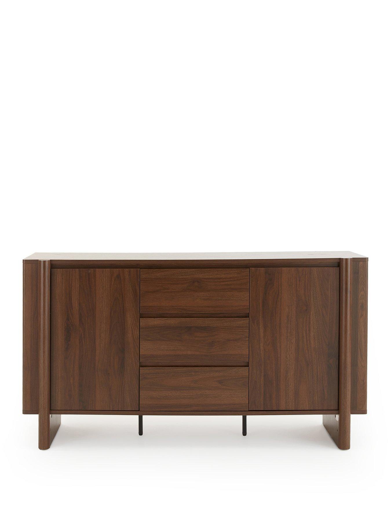 Image 2 of 7 of The Very Collection Amber Large Sideboard - Rustic Oak -&nbsp;FSC&reg; Certified