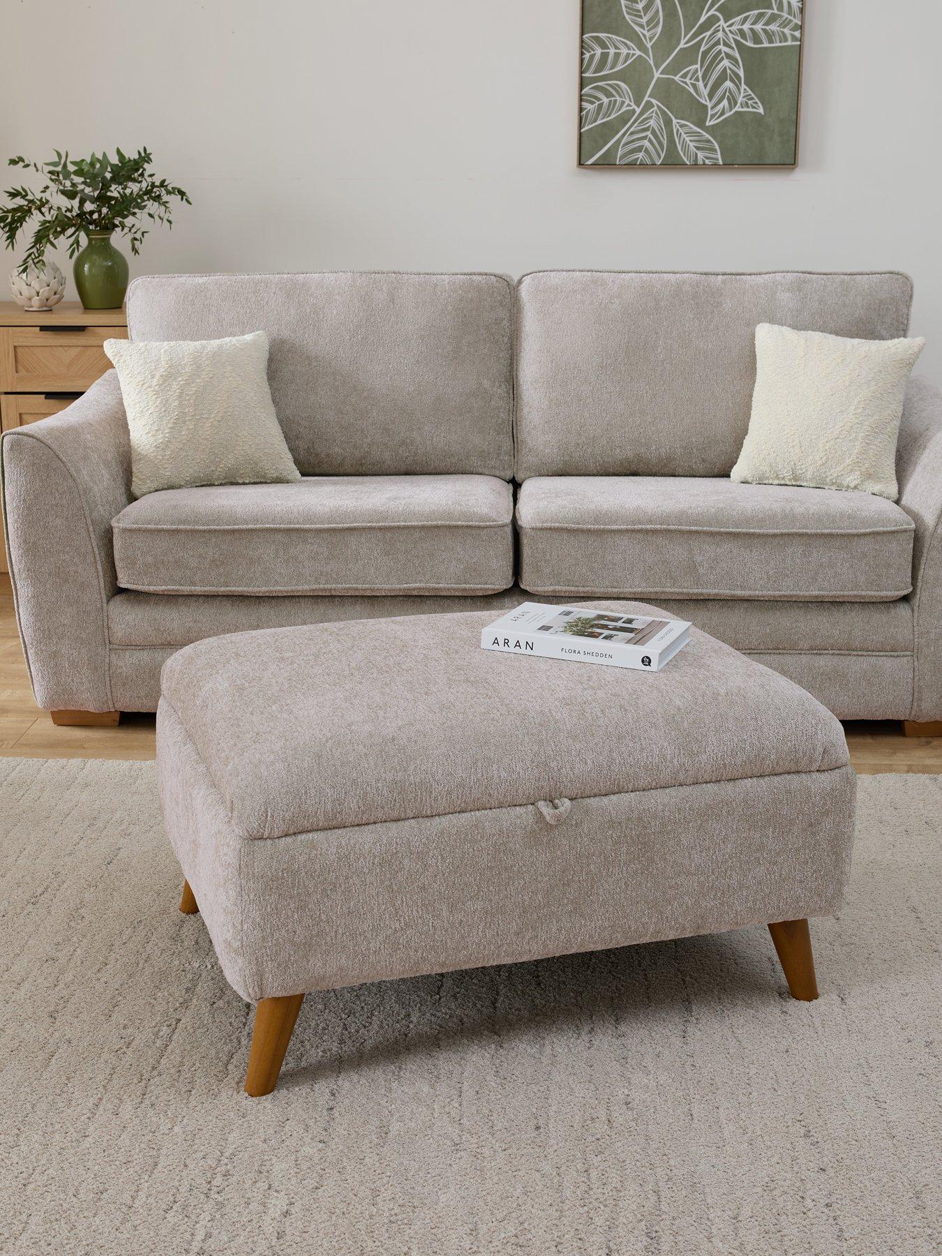 Very Home Trinity Storage Footstool