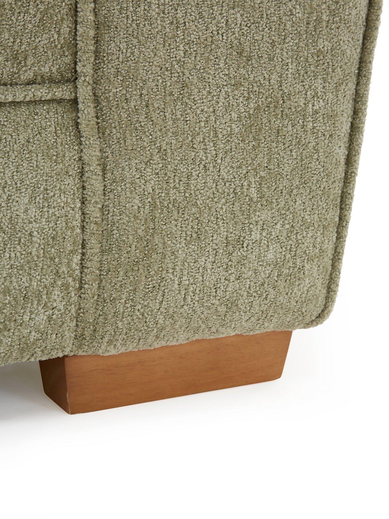 Image 5 of 7 of The Very Collection Trinity Fabric Right Hand Double Arm Corner Group Sofa with Storage&nbsp;Footstool - Made to Order in the UK