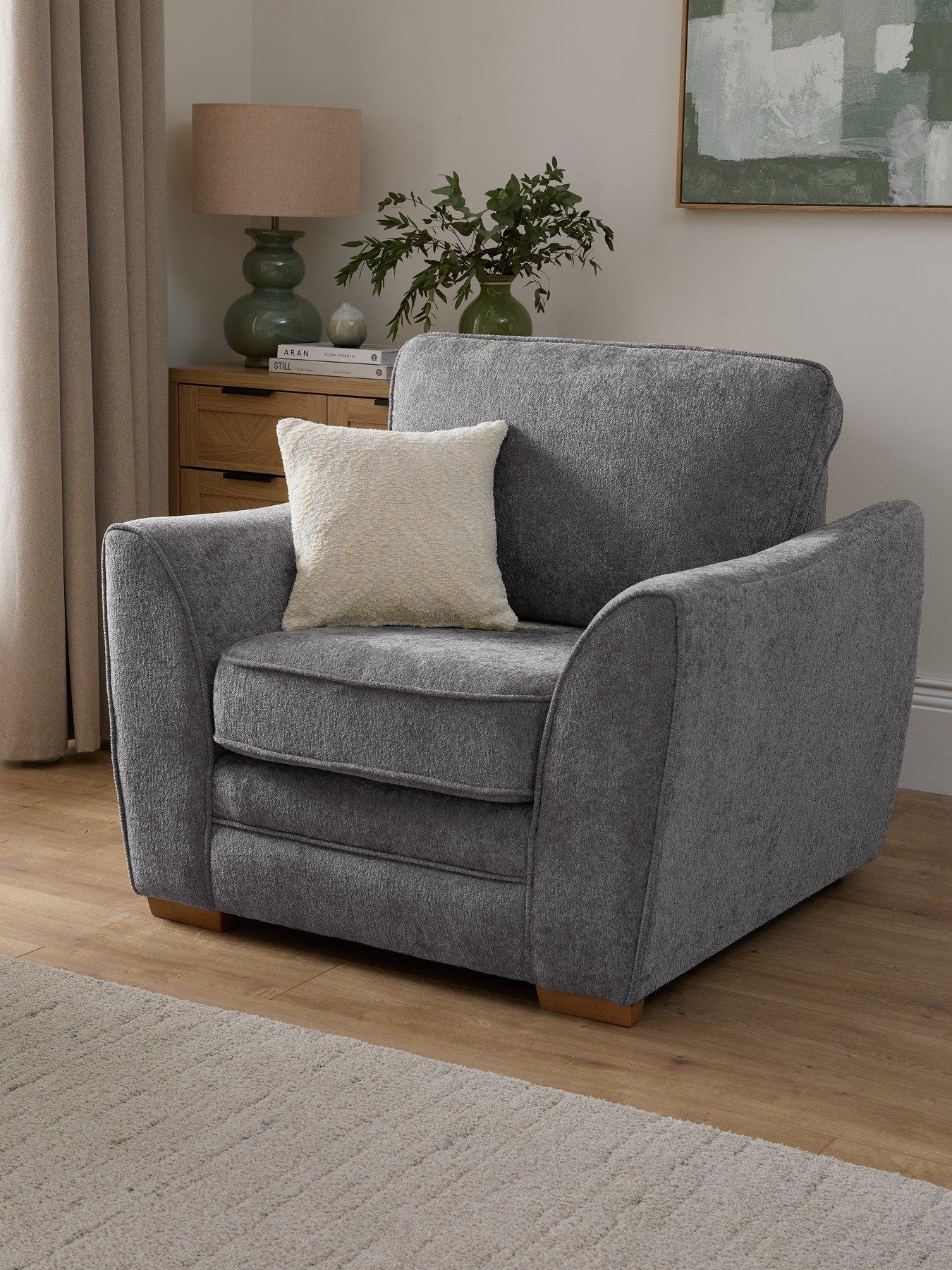 Very Home Trinity Fabric Armchair - Made to Order in the UK