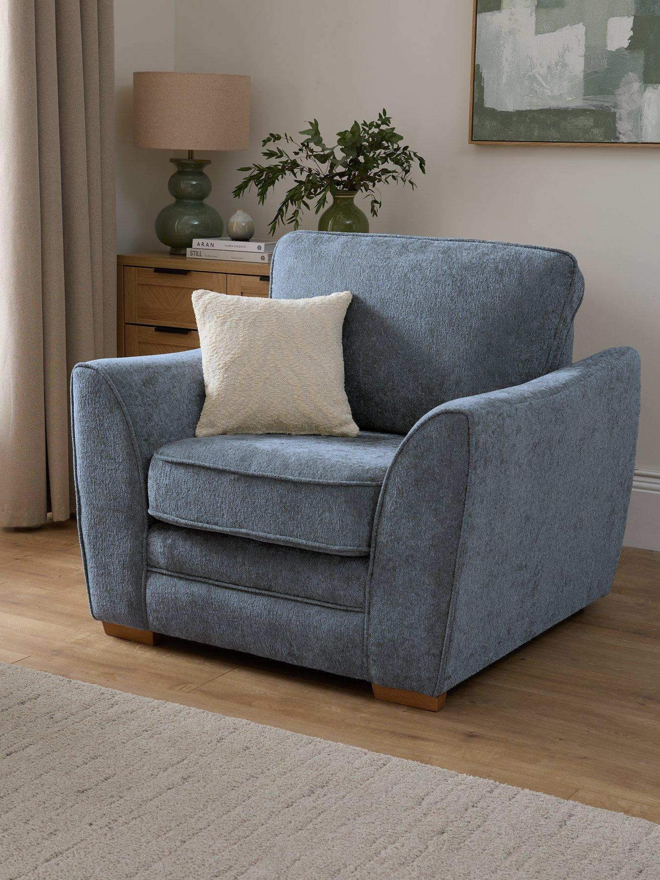 The Very Collection Trinity Fabric Armchair - Made to Order in the UK