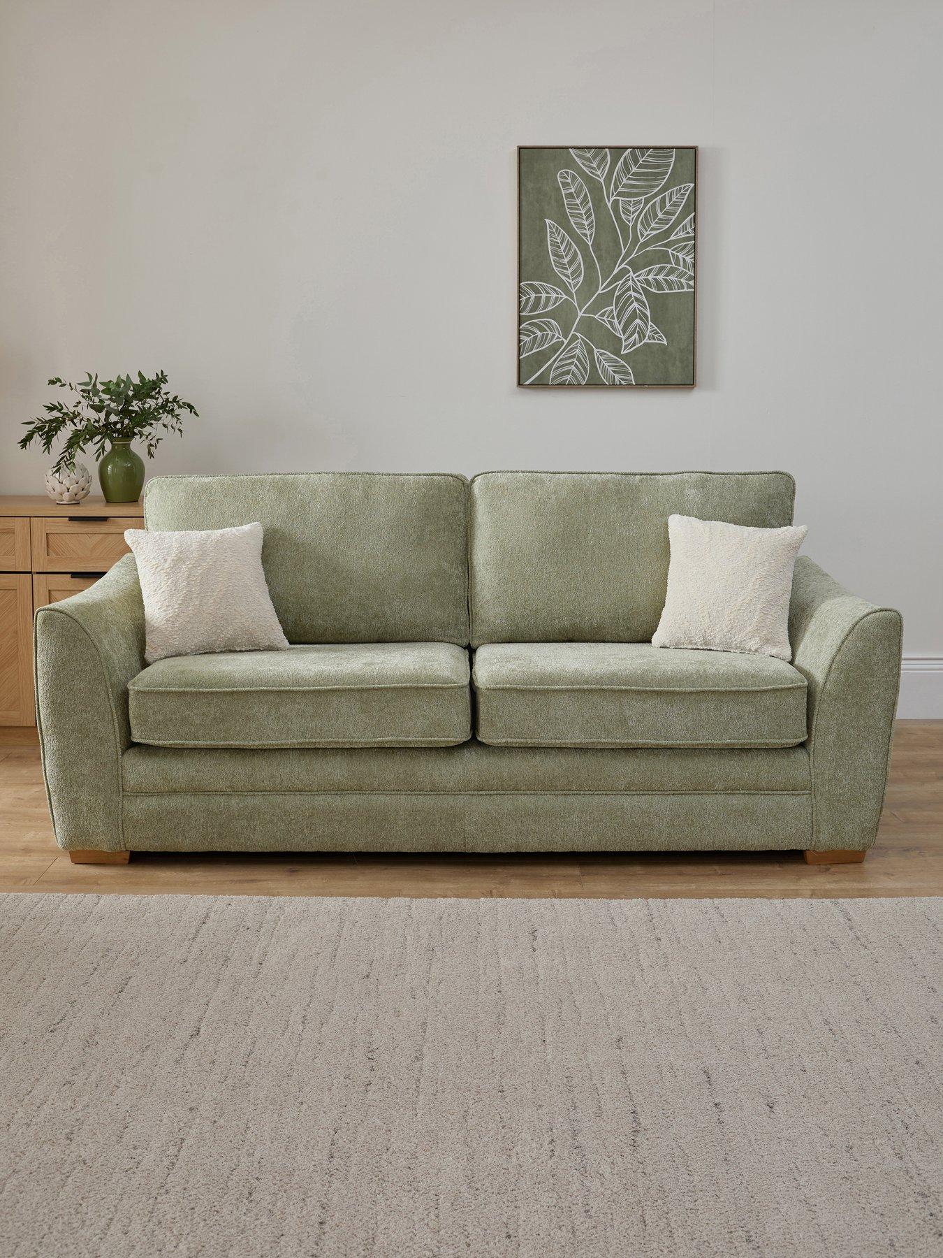 The Very Collection Trinity Fabric 3 Seater Sofa - Made to Order in the UK