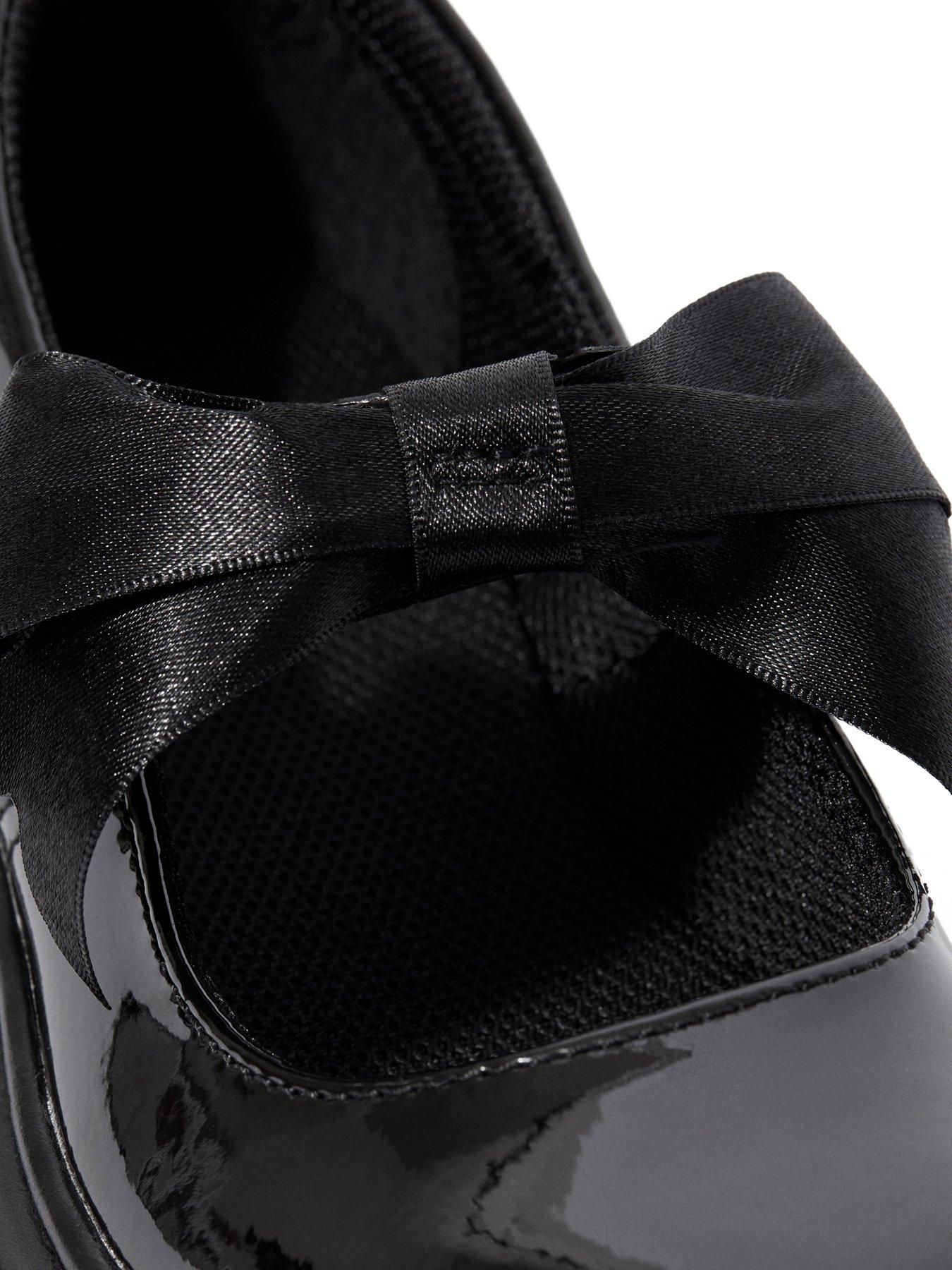 Image 6 of 6 of Dr Martens Junior Maccy II Patent Leather Mary Jane Shoes - Black