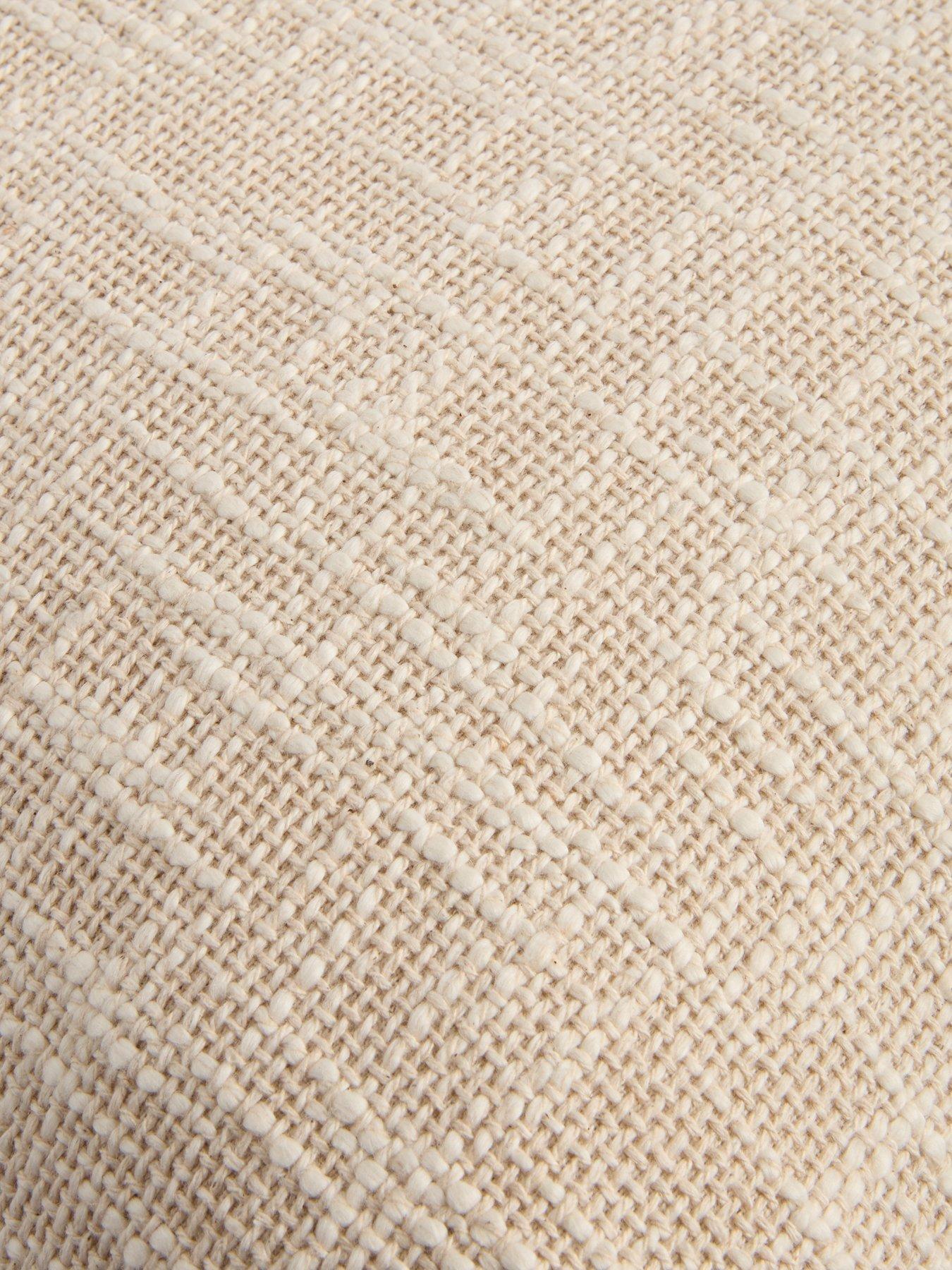Image 4 of 4 of Michelle Keegan Home Textured Blanket Stitch Cushion