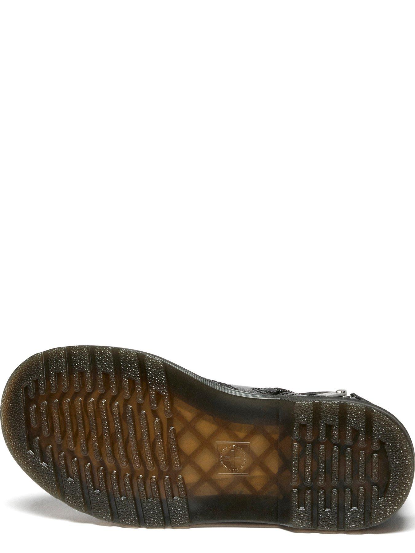 Image 5 of 6 of Dr Martens Junior 1460 Glitter Lace Up Boot - Black/silver Nebula Glitter