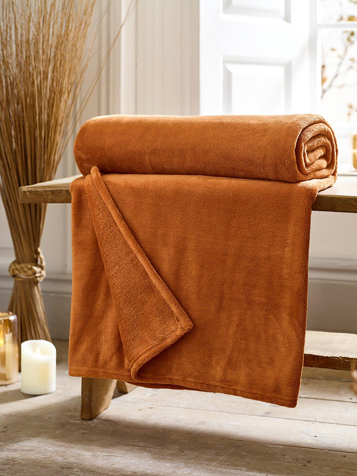 Deyongs Snuggle Touch Throw Autumn 140x180cm