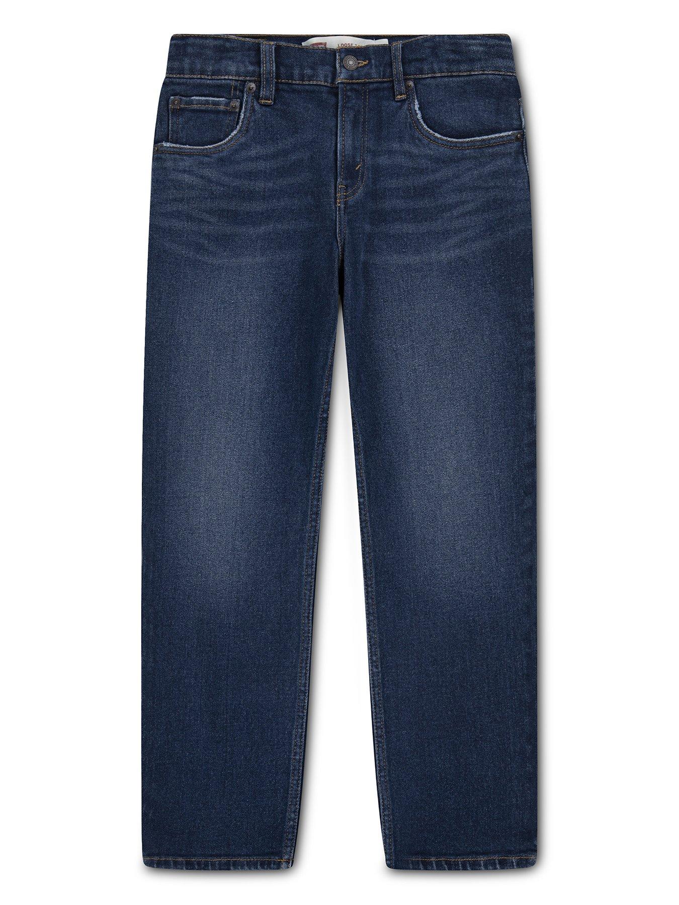 Image 1 of 4 of Levi's Boys Stay Loose Taper Jeans - Blue