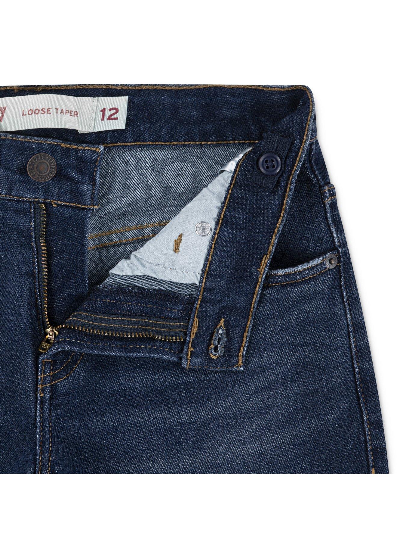 Image 3 of 4 of Levi's Boys Stay Loose Taper Jeans - Blue
