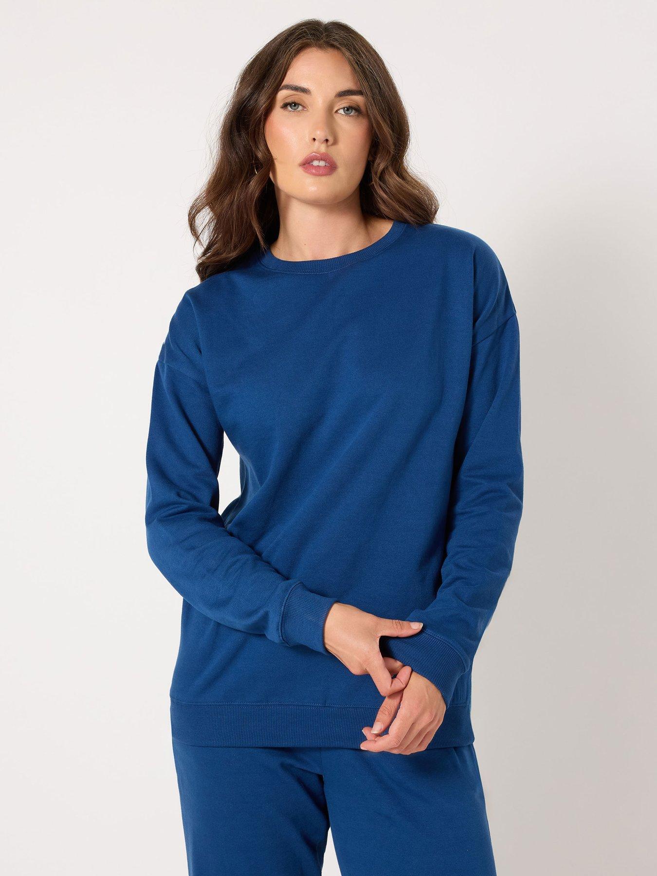 undefined Crew Neck Sweatshirt - Blue