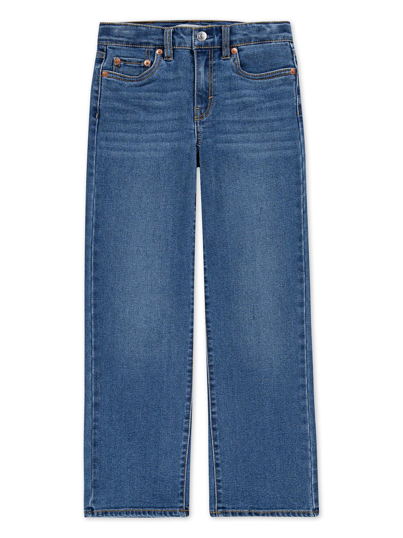 Levi'S Girls Wide Leg Jeans - Blue