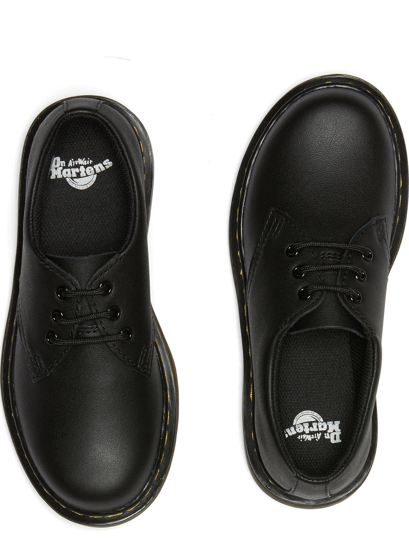 Image 5 of 6 of Dr Martens Junior 1461 J 3 Eye Shoe Black Softy T - Pink