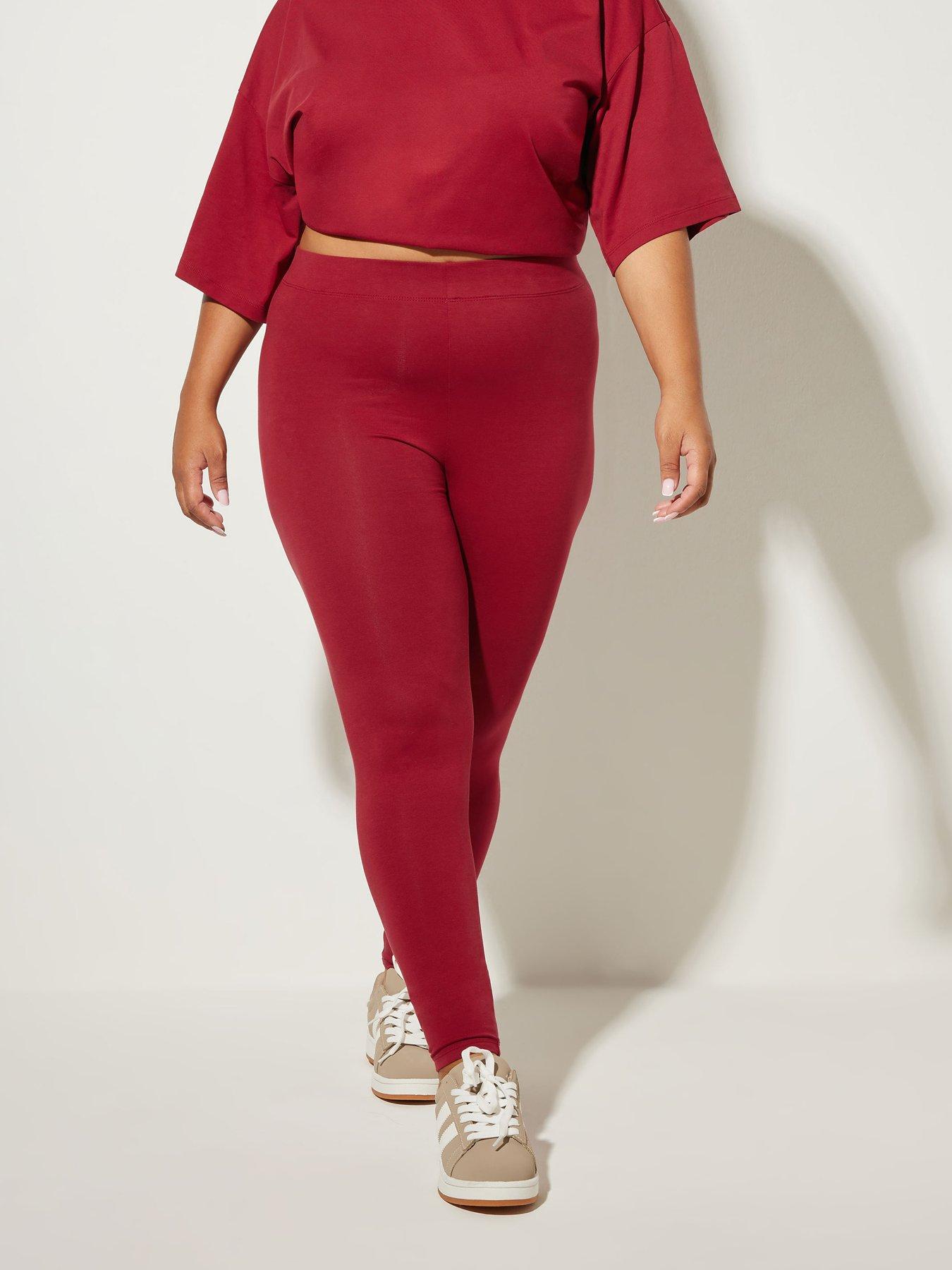 undefined Curve Legging - Red