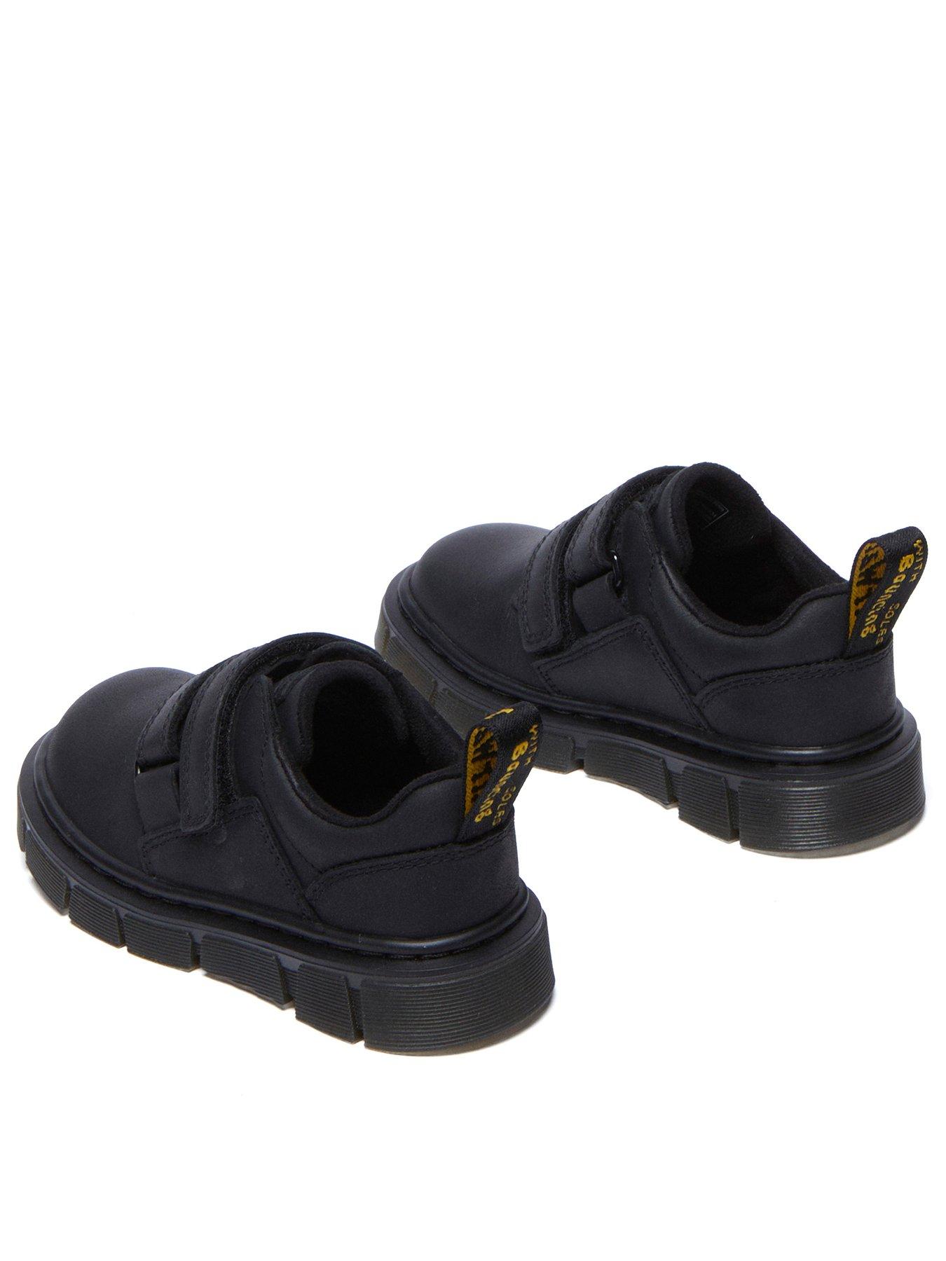 Image 3 of 7 of Dr Martens Toddler Raffe Shoe T Shoe Black Wyoming - Grey