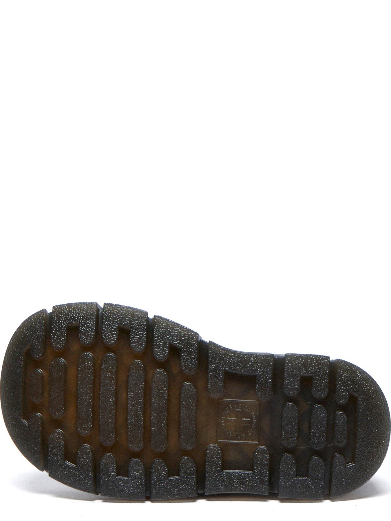 Image 4 of 7 of Dr Martens Toddler Raffe Shoe T Shoe Black Wyoming - Grey
