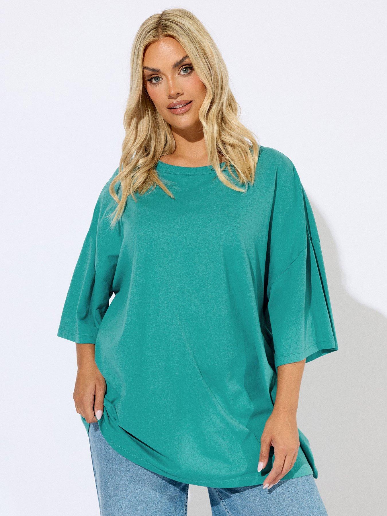 undefined Curve Oversized Boxy T-shirt