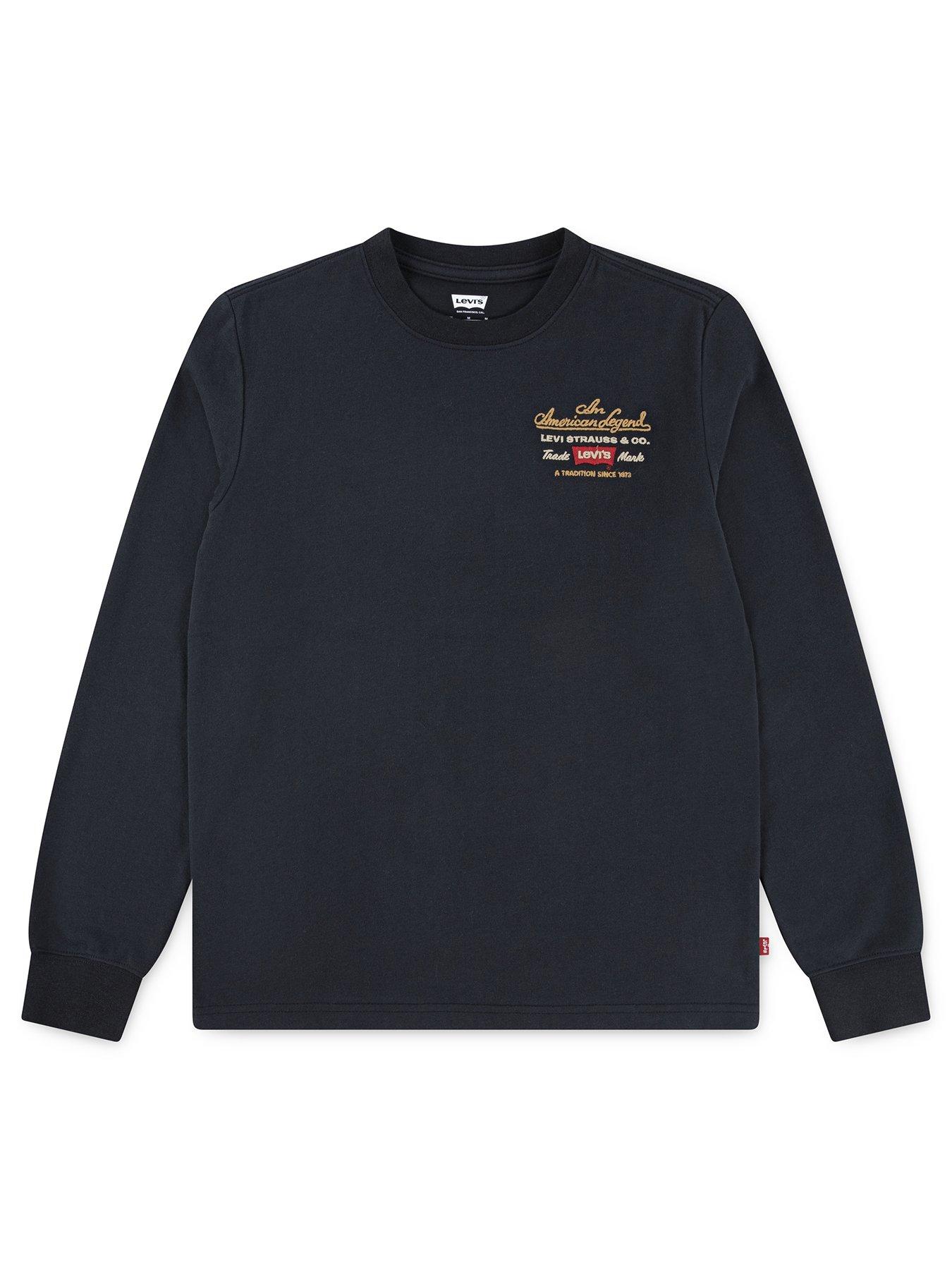 undefined Boys Legendary Long Sleeve T-Shirt - Black