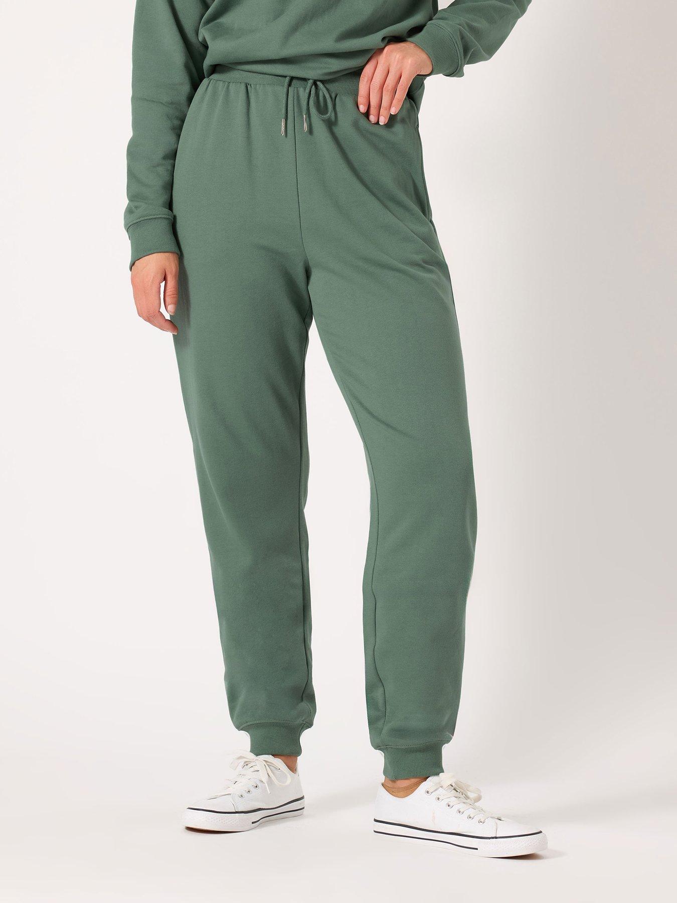 Long Tall Sally Cuffed Jogger 34" - Green