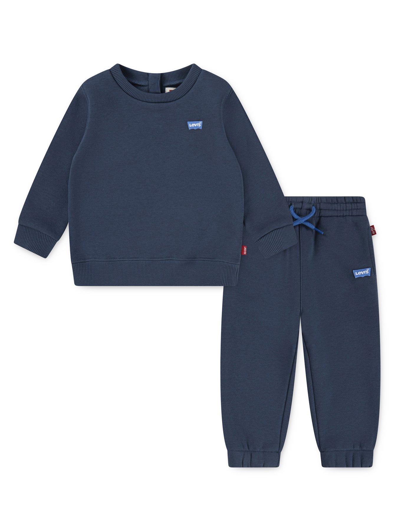 undefined Baby Boys Hoodie  &  Jog Pant Set - Blue