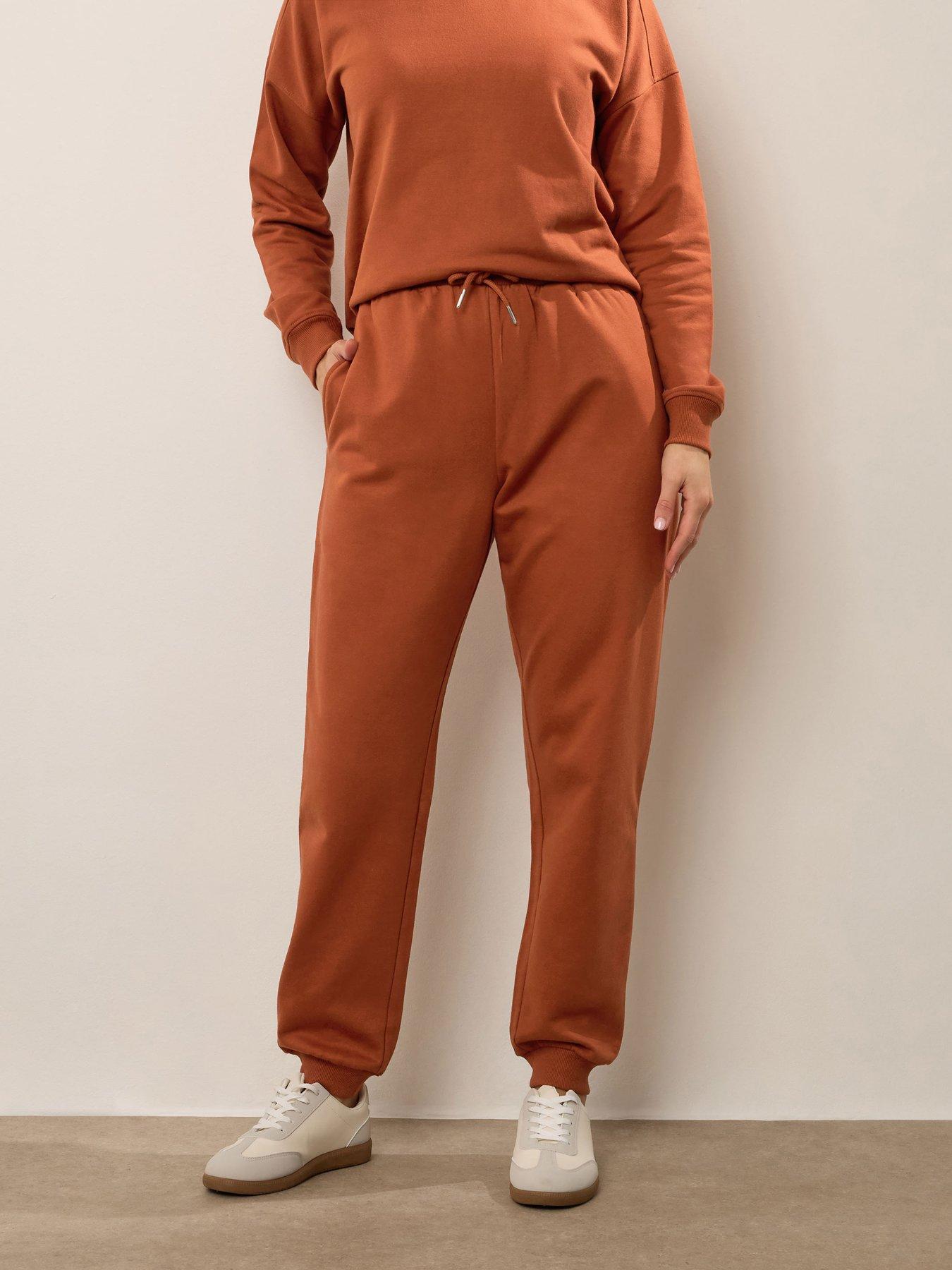 Image 1 of 4 of Long Tall Sally Cuffed Jogger 34" - Orange