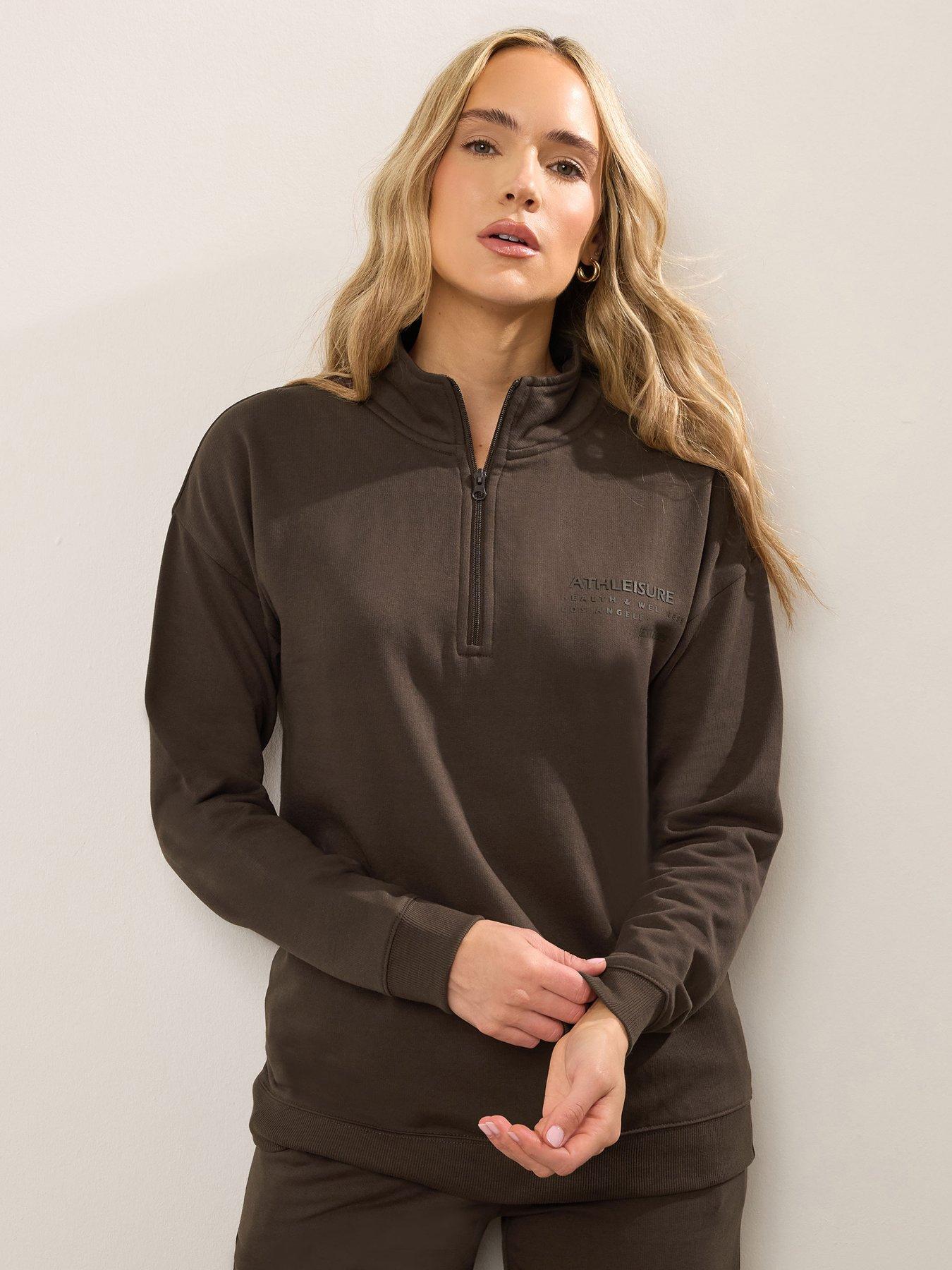 undefined Athleisure Sweatshirt - Brown