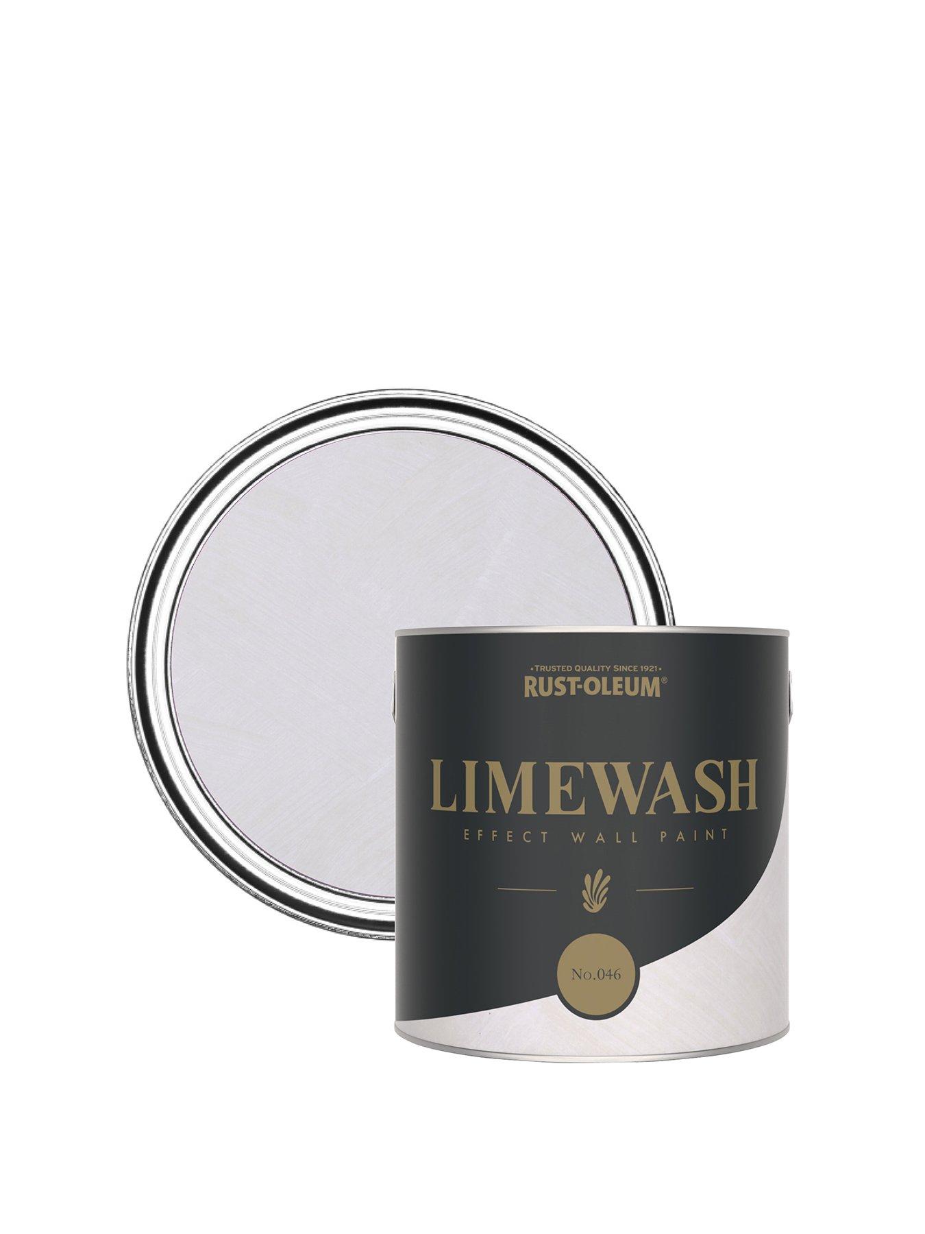 Rust-Oleum Limewash Effect Wall Paint 2.5l Colour No.046