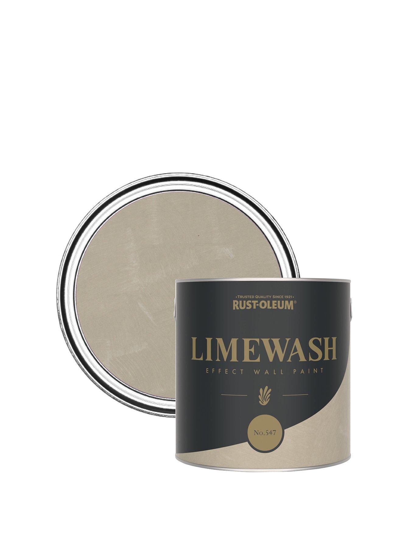Rust-Oleum Limewash Effect Wall Paint 2.5l Colour No.547
