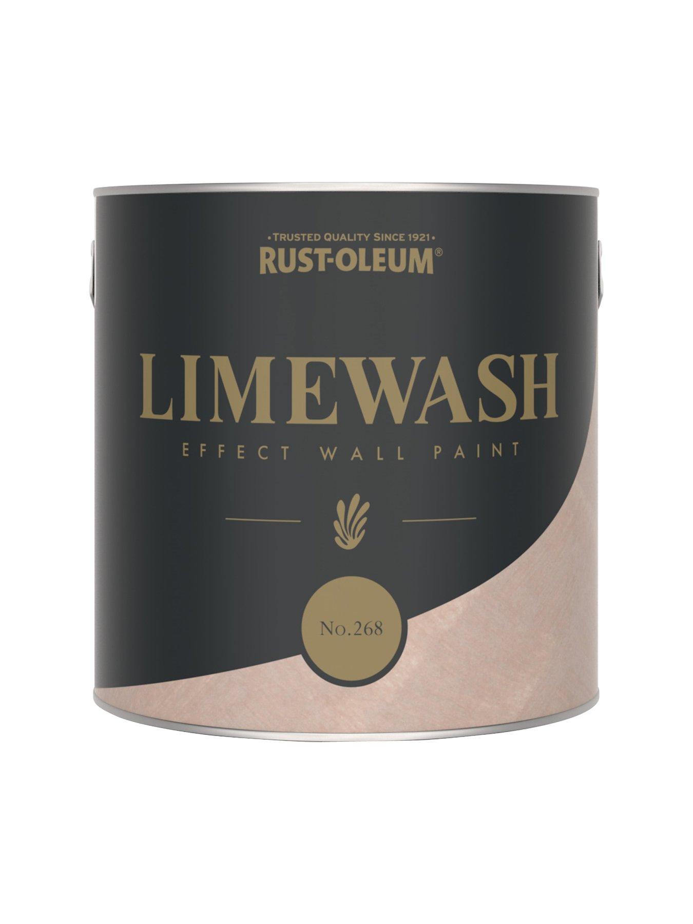 Image 4 of 6 of Rust-Oleum Limewash Effect Wall Paint 2.5l Colour No.268