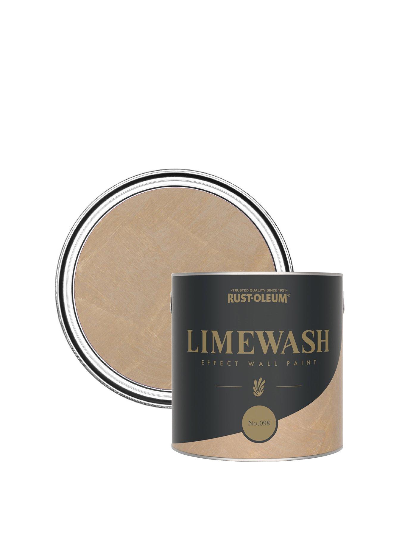 Rust-Oleum Limewash Effect Wall Paint 2.5l Colour No.098