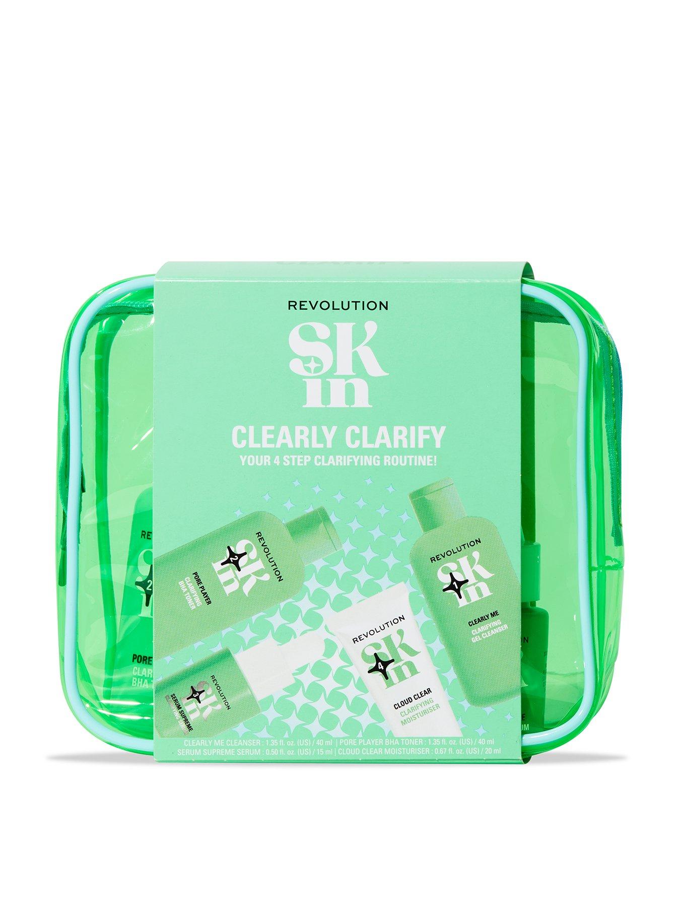 Revolution Skin, Clearly Clarify 4 Step Starter Kit, Skincare Set for Blemish-Prone Skin, Includes Cleanser, Toner, Serum & Moisturiser, Vegan & Cruelty-Free, 4 Products Included - Image 5