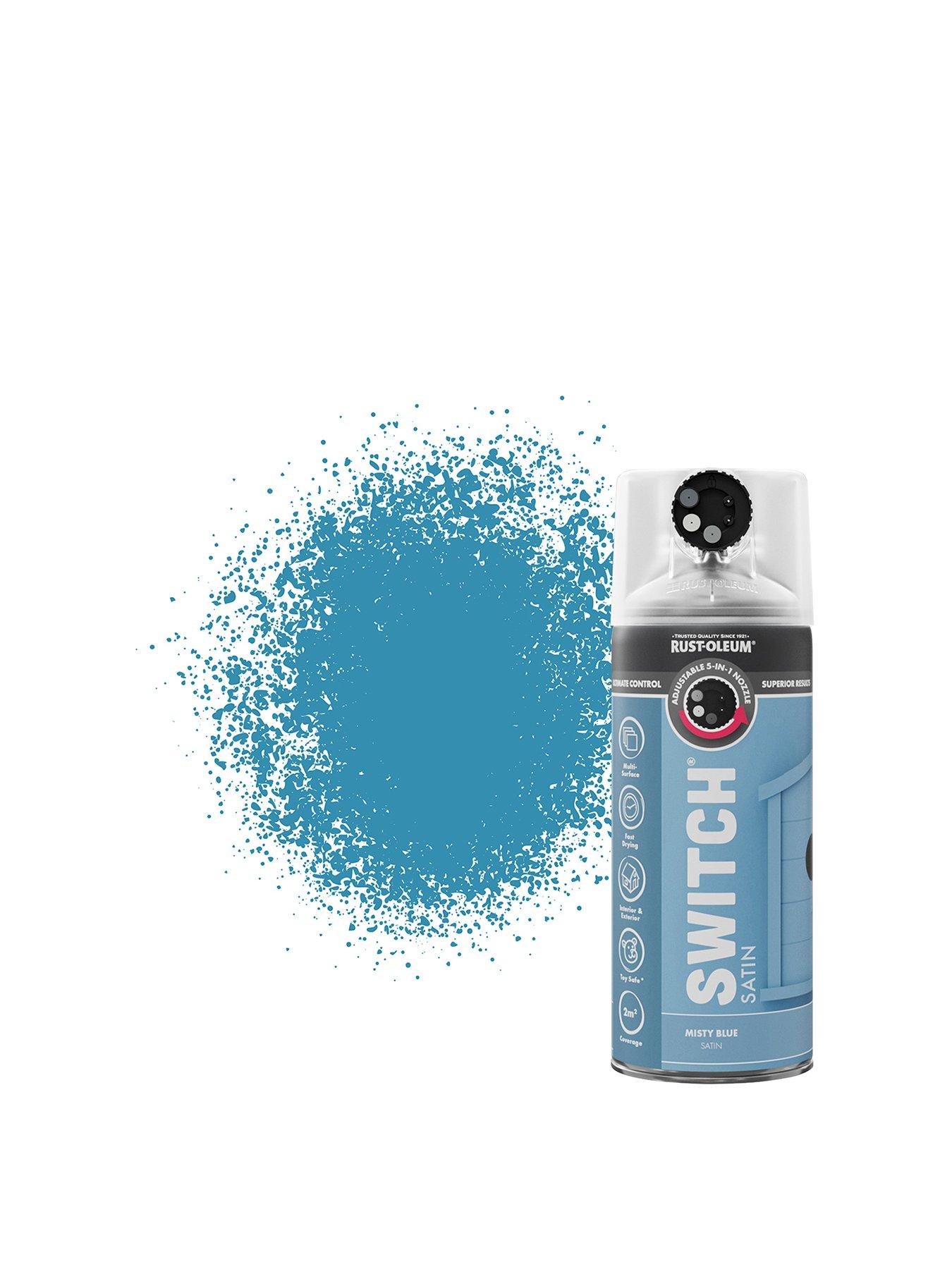 undefined Rust-oleum Switch Spray Paint 400ml Misty Blue Satin