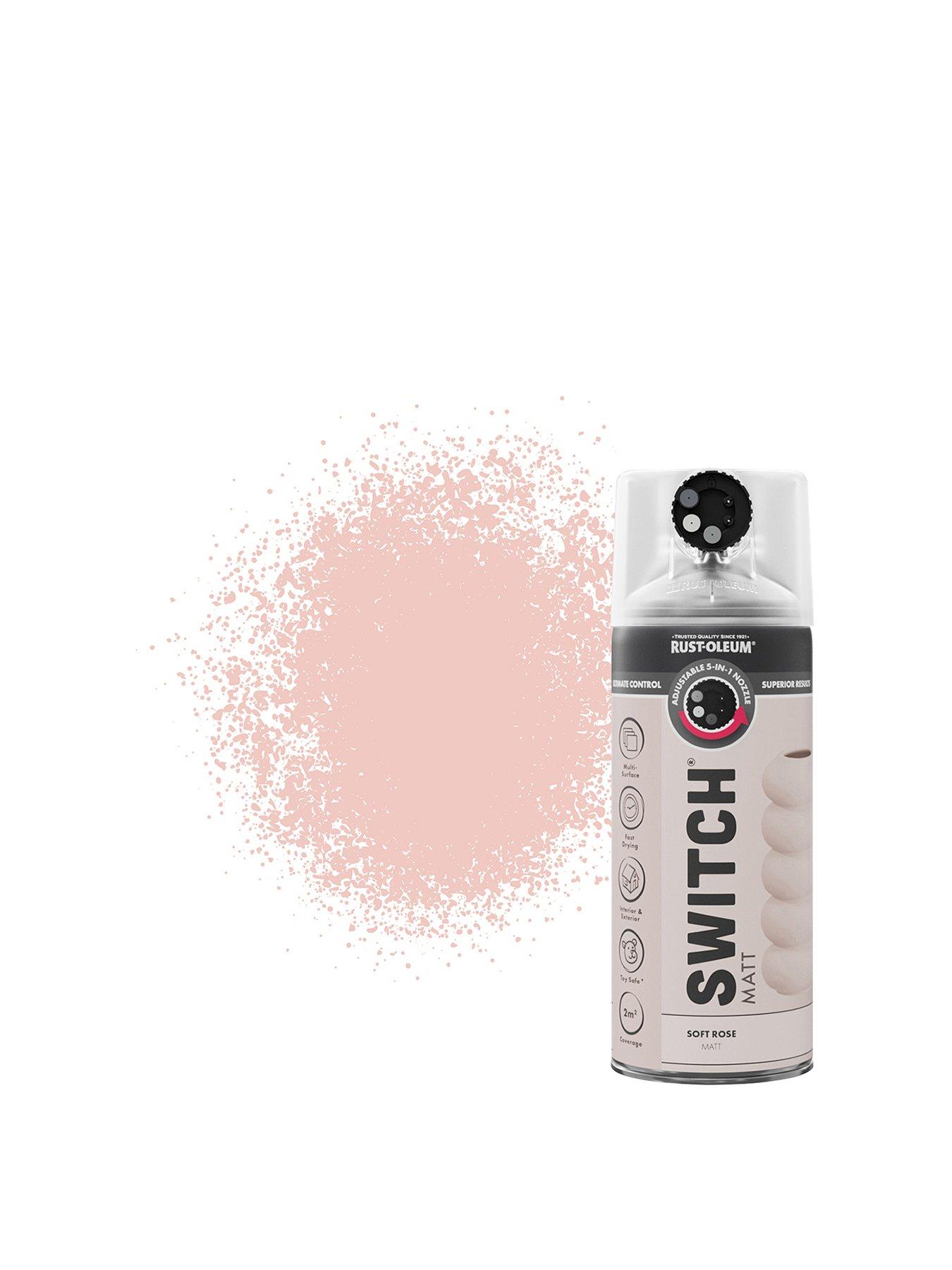 Rust-Oleum Switch Spray Paint 400ml Soft Rose Matt