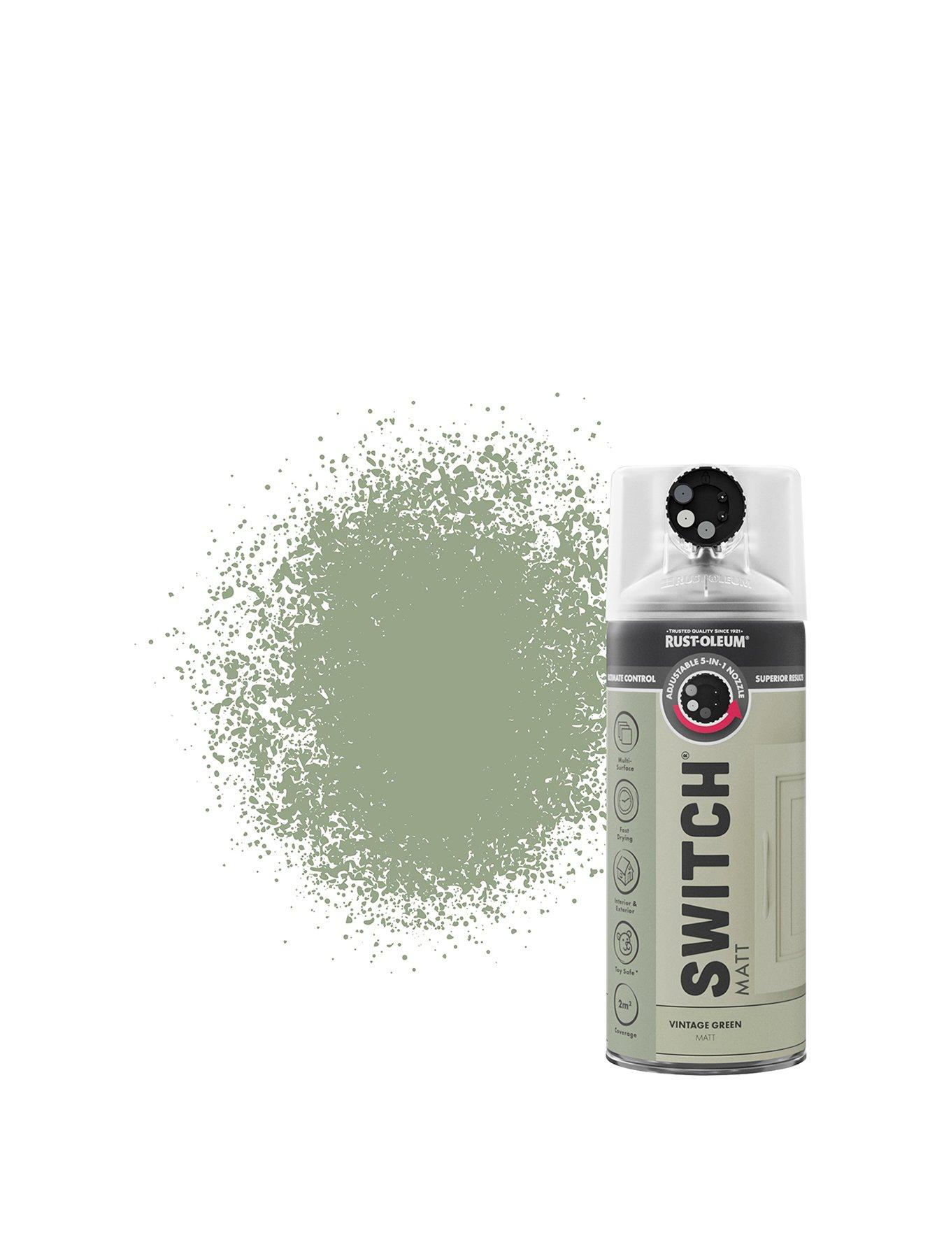 Rust-Oleum Switch Spray Paint 400ml Vintage Green Matt