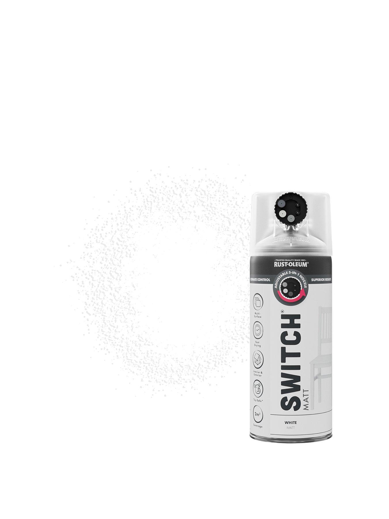 Rust-Oleum Switch Spray Paint 400ml White Matt