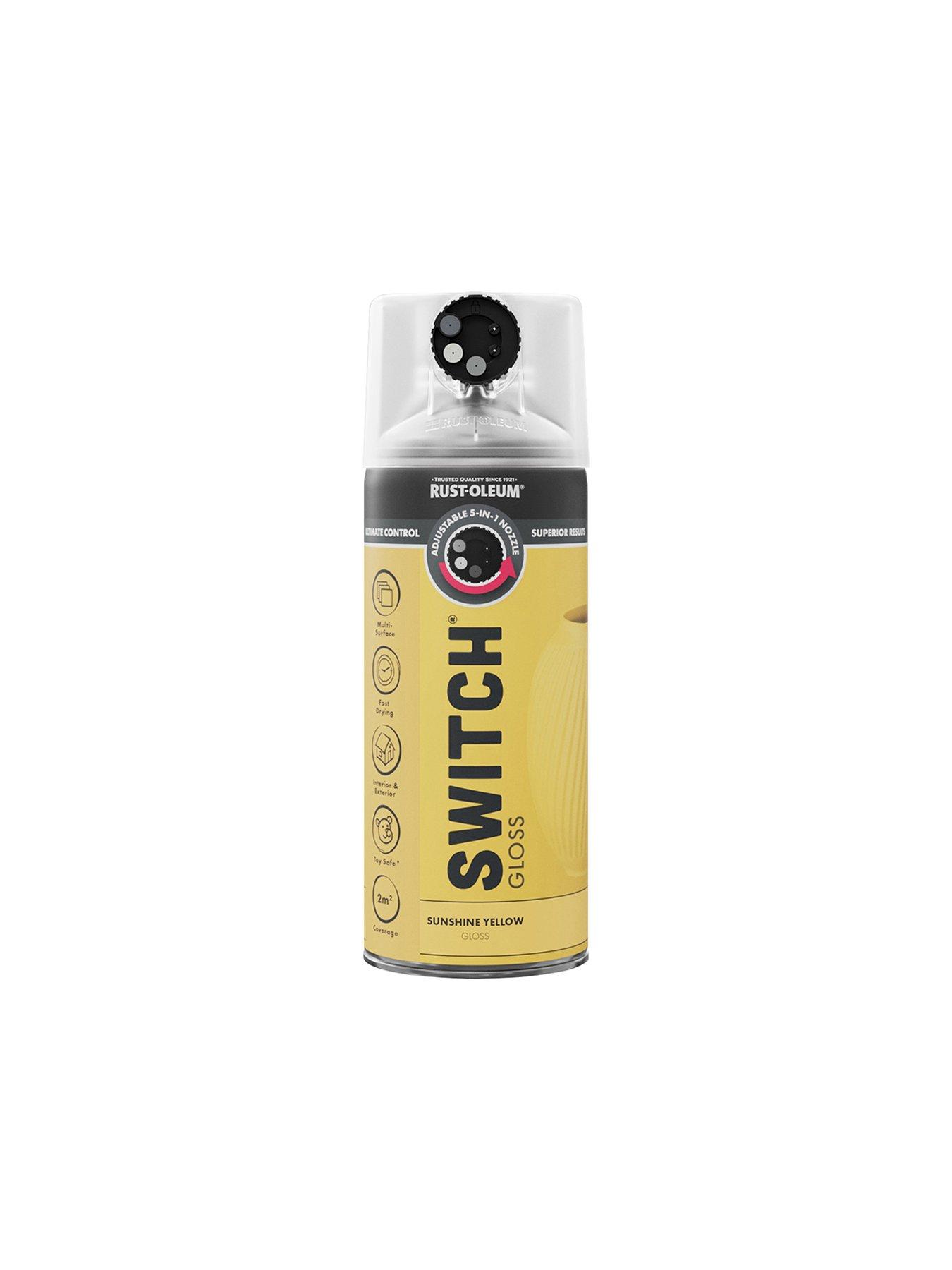 Image 4 of 5 of Rust-Oleum Switch Spray Paint 400ml Sunshine Yellow Gloss