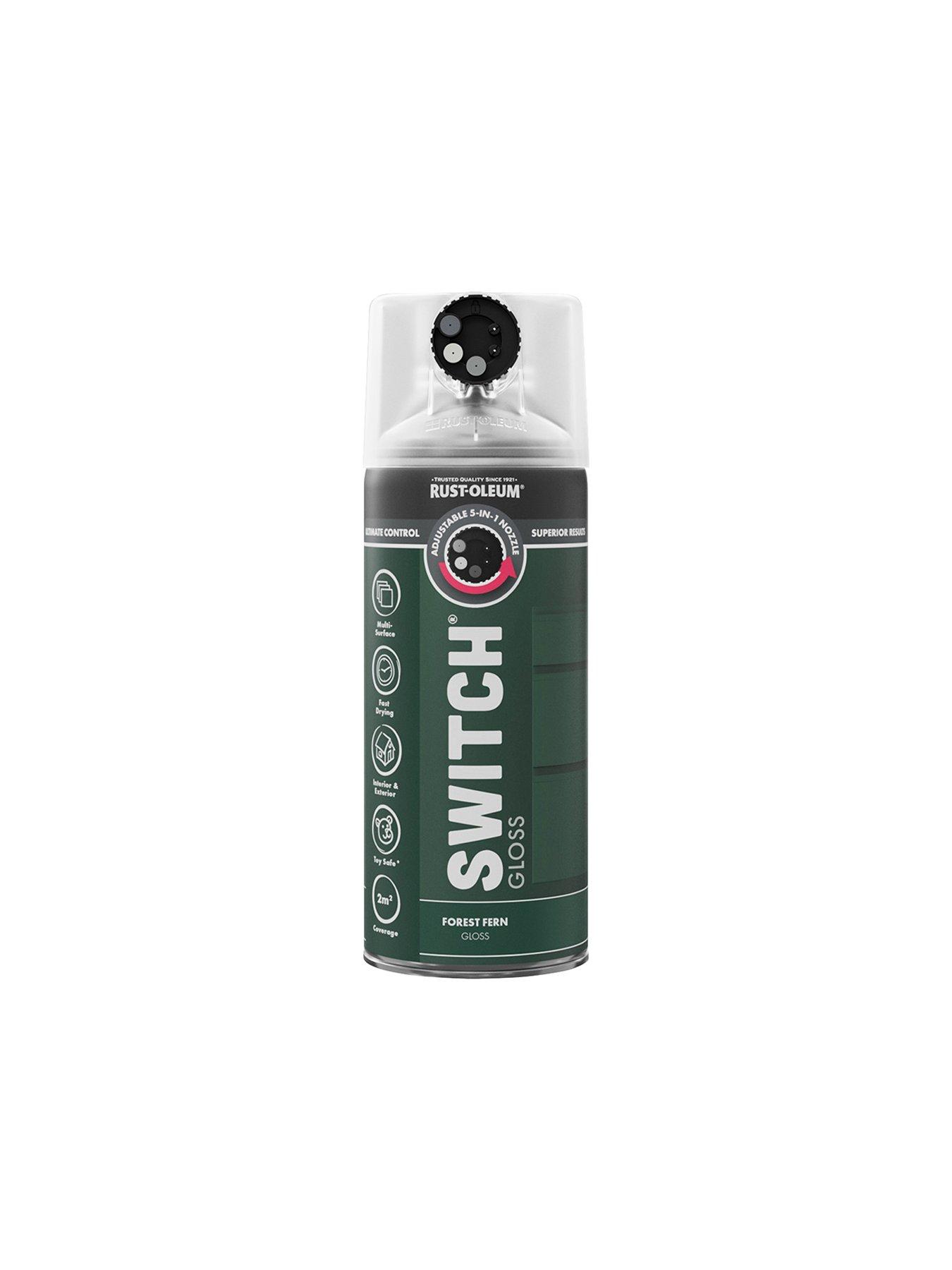 Image 4 of 6 of Rust-Oleum Switch Spray Paint 400ml Forest Fern Gloss
