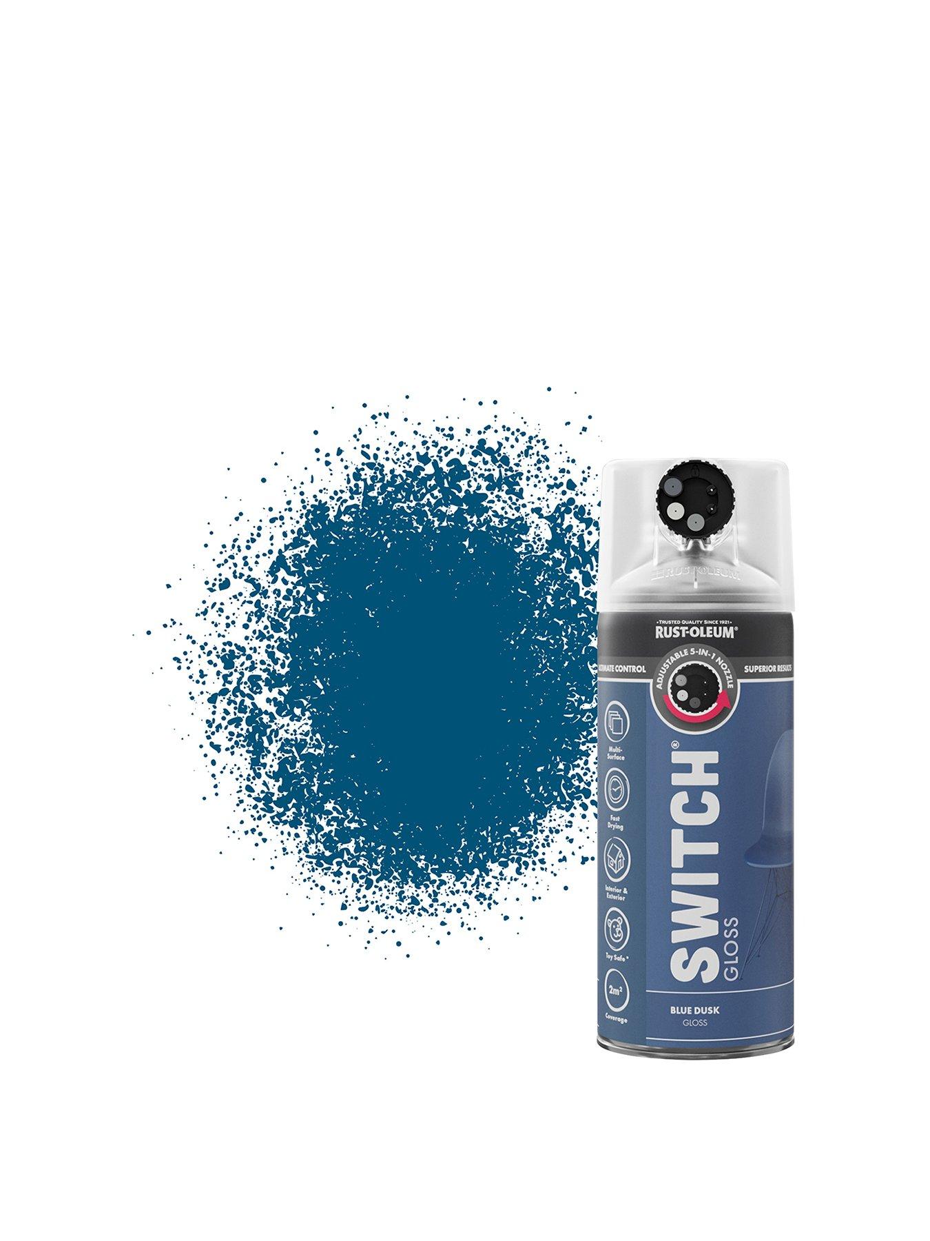 undefined Rust-oleum Switch Spray Paint 400ml Blue Dusk Gloss