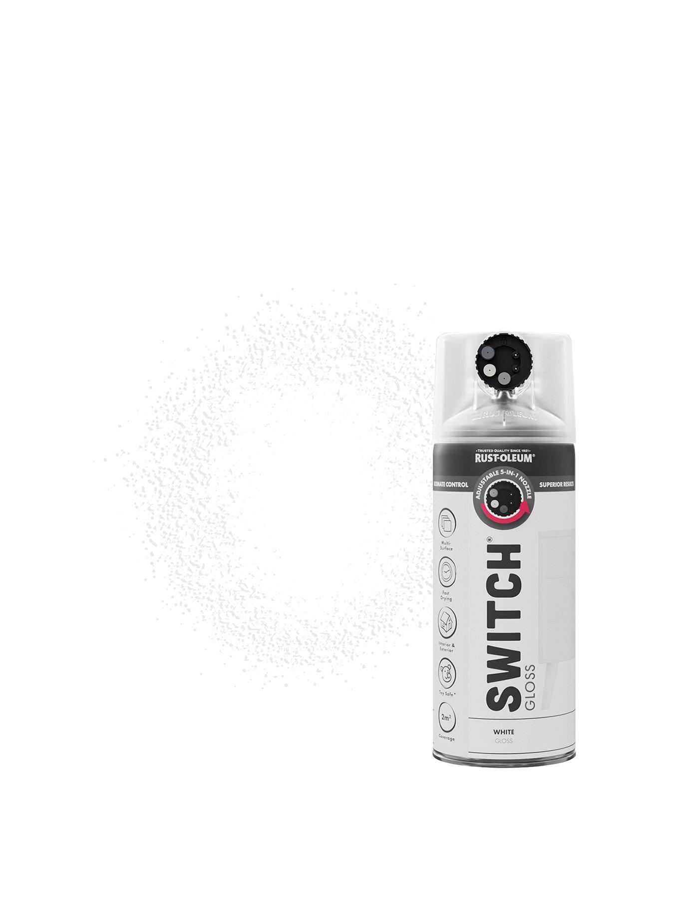 Rust-Oleum Switch Spray Paint 400ml White Gloss